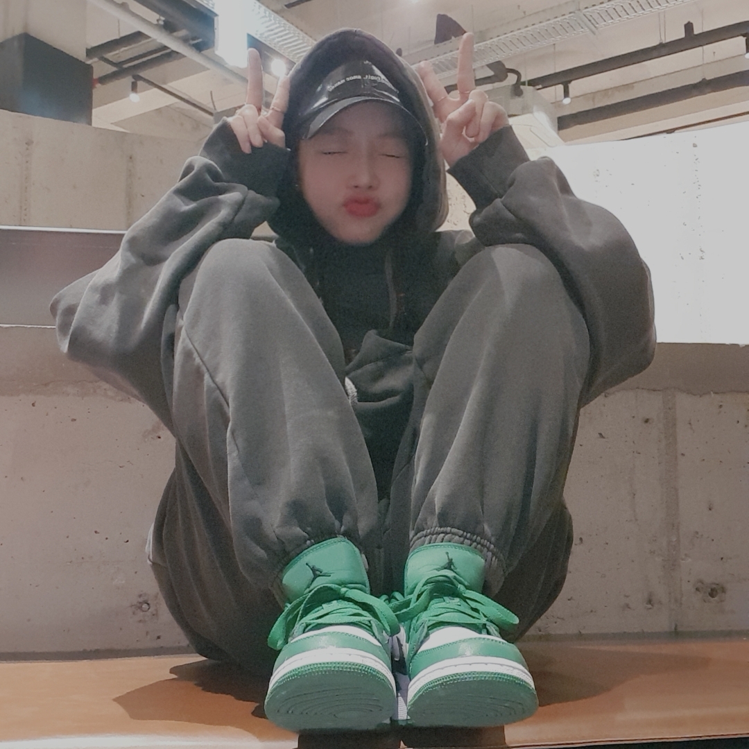 Jordan 1 Low Pine Green 착용 스타일
