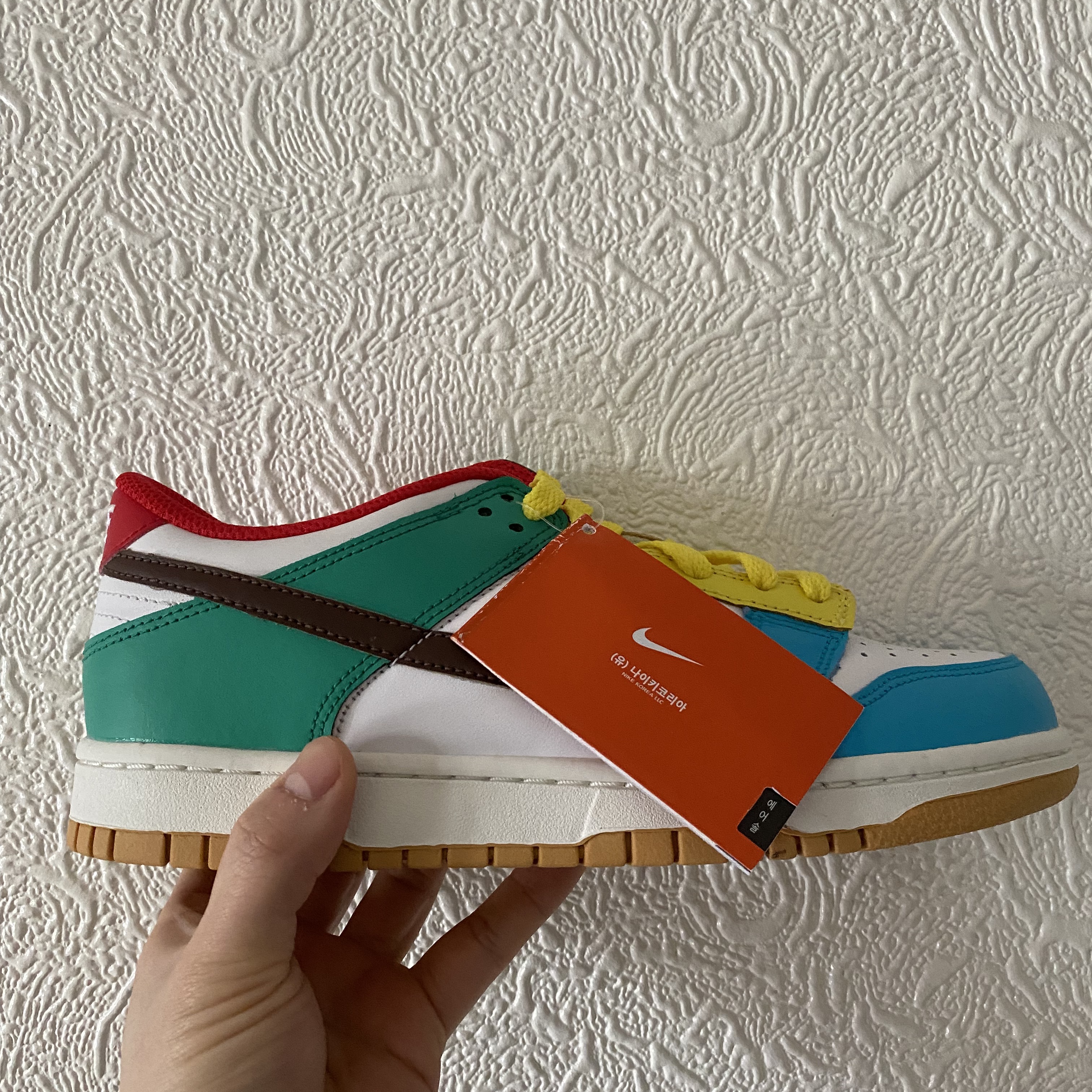 Nike Dunk Low SE Free.99 White 착용 스타일 - 3