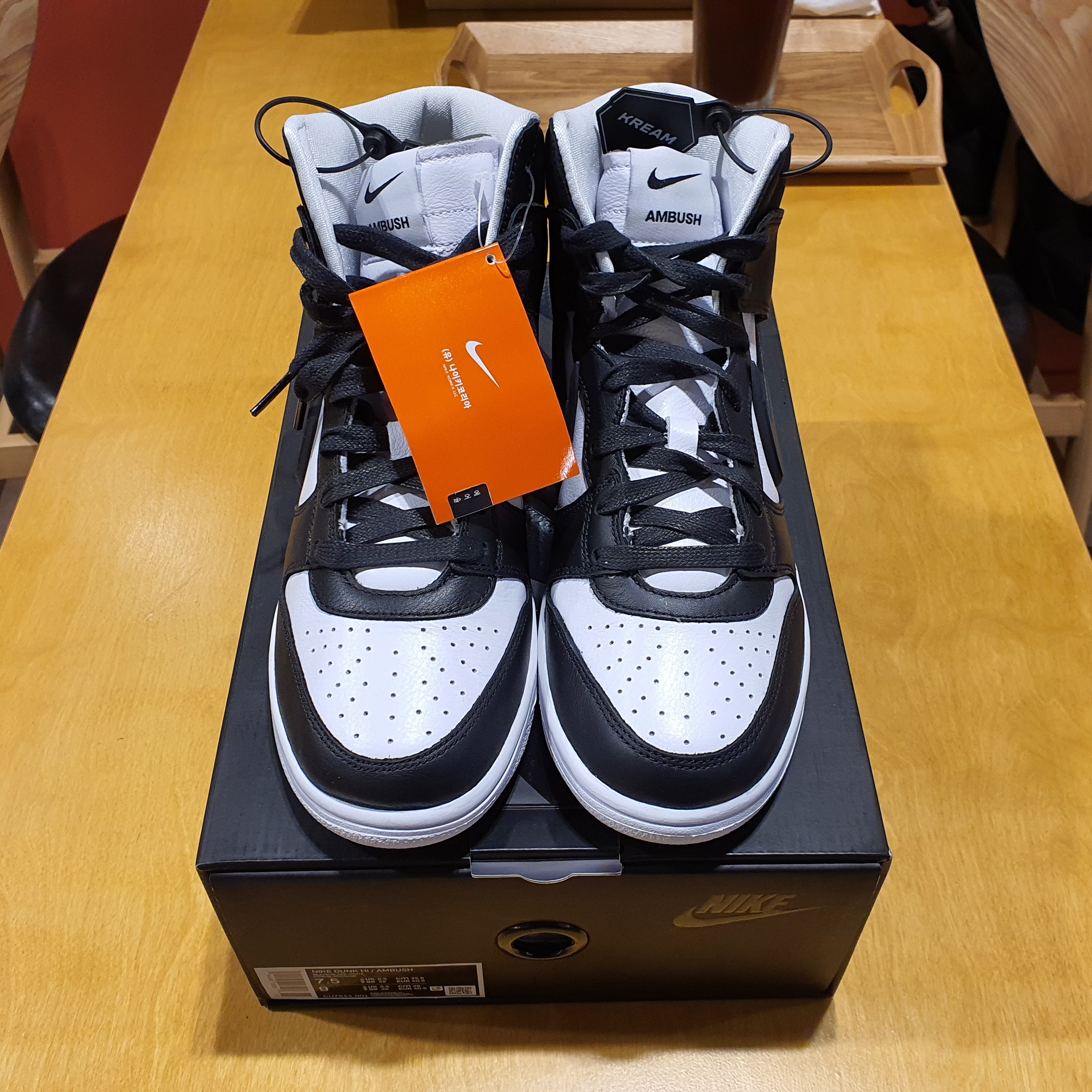 Nike x Ambush Dunk High Black 착용 스타일 - 2