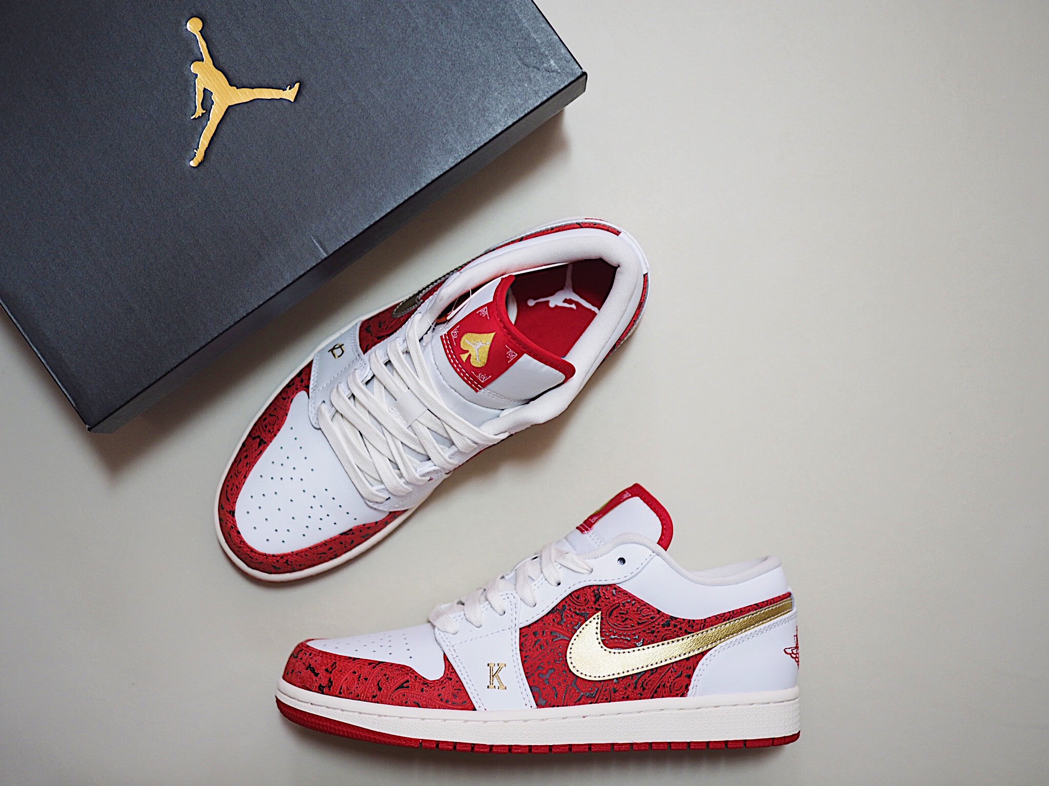 Jordan 1 Low SE Spades 착용 스타일 - 4