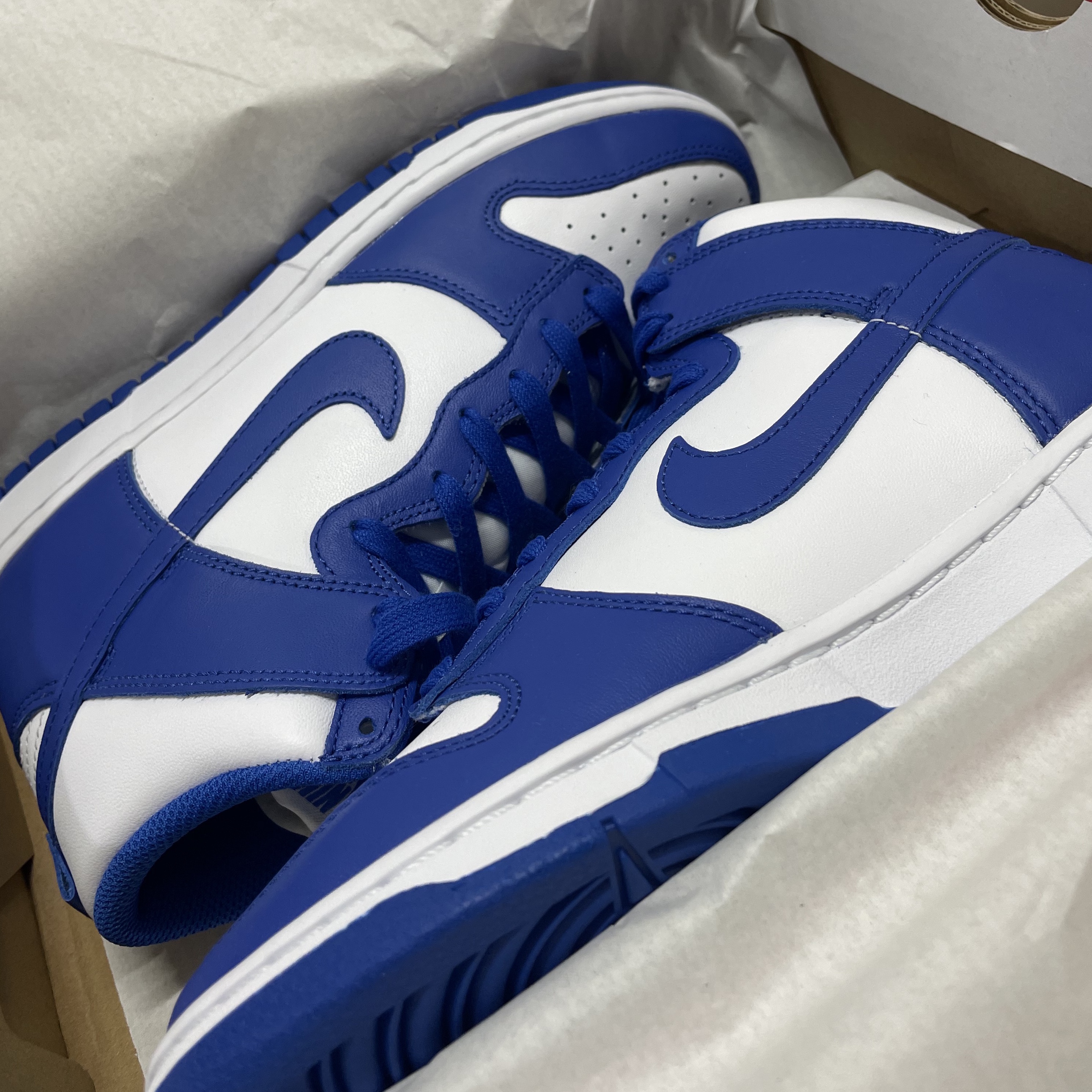 Nike Dunk High Retro Game Royal 착용 스타일 - 2