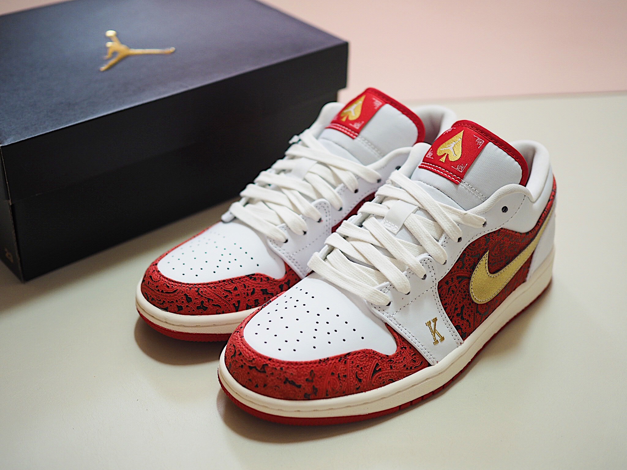 Jordan 1 Low SE Spades 착용 스타일 - 2