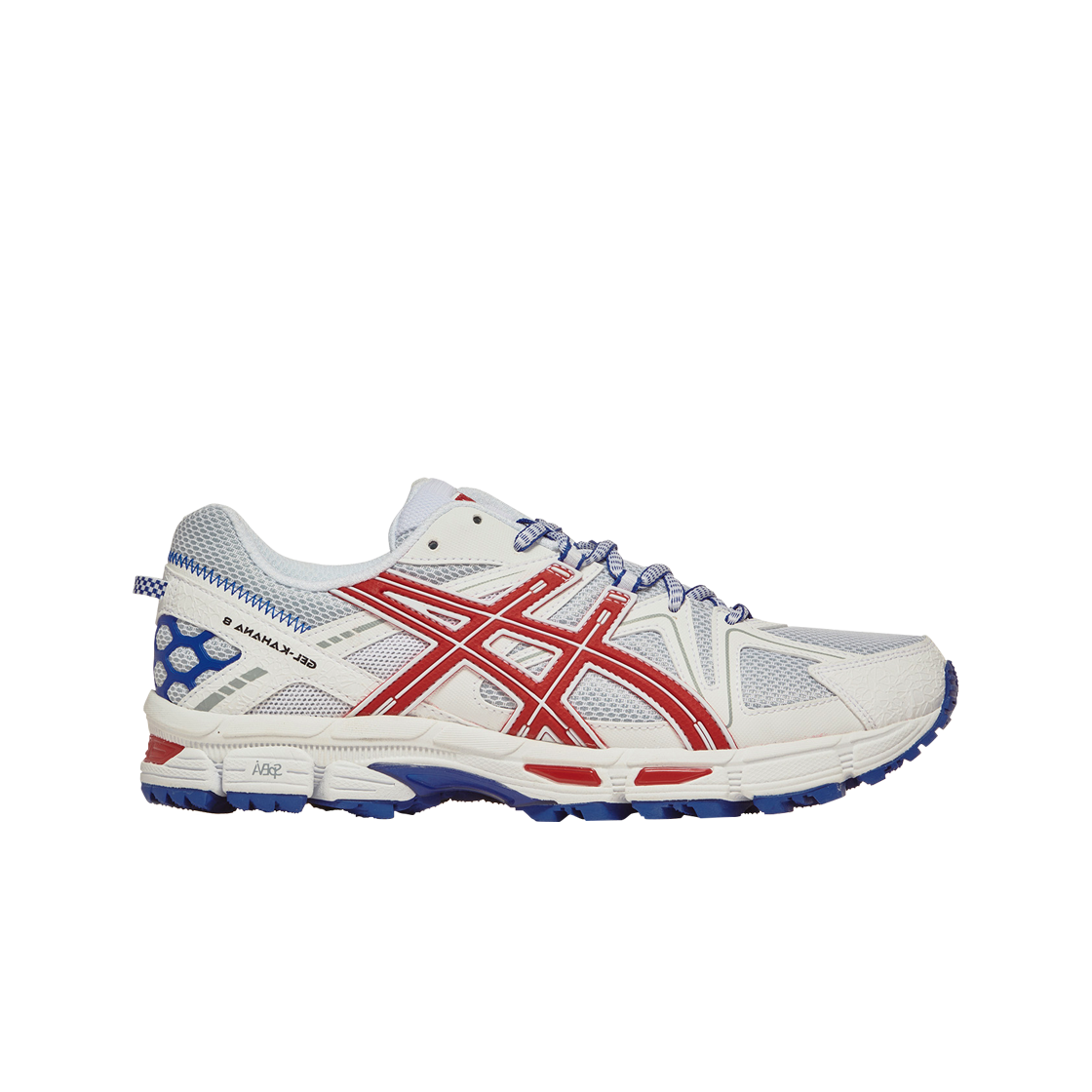 아식스 젤 카하나 8 피드몬트 그레이 클래식 레드(Asics Gel-Kahana 8 Piedmont Grey Classic Red)