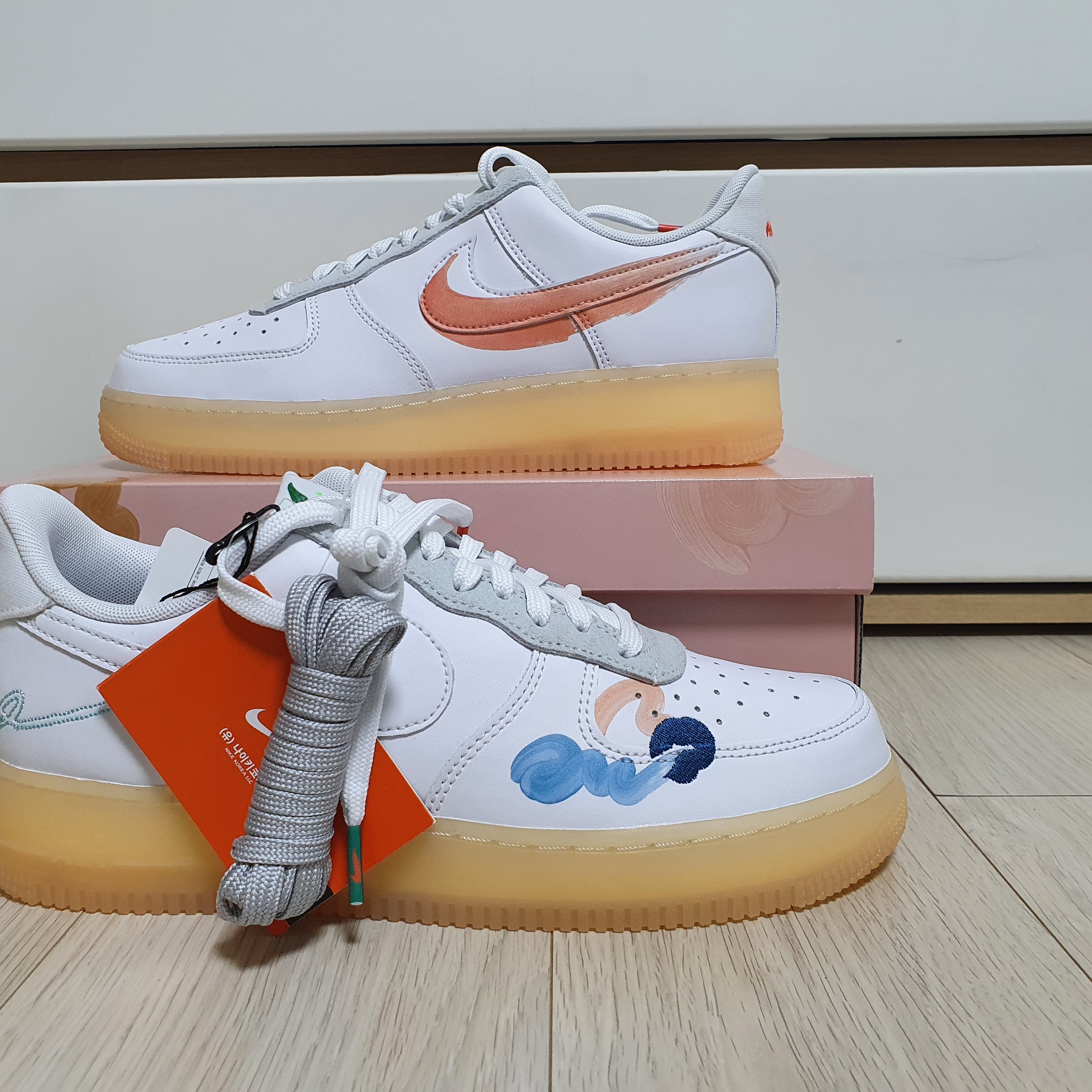 Nike x Mayumi Yamase Air Force 1 Flyleather Solar Red 착용 스타일