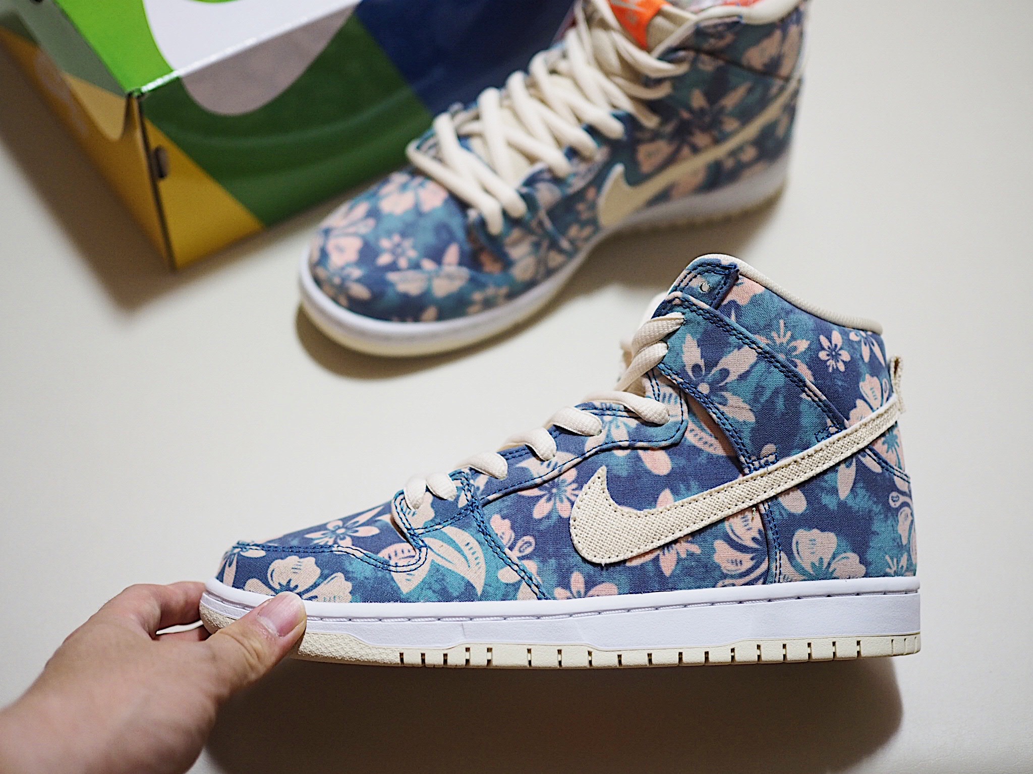 Nike SB Dunk High Pro Hawaii 착용 스타일 - 3