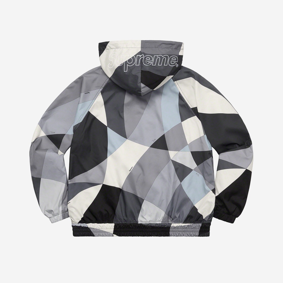 Supreme x Emilio Pucci Sport Jacket Black - 21SS 상세 이미지 3