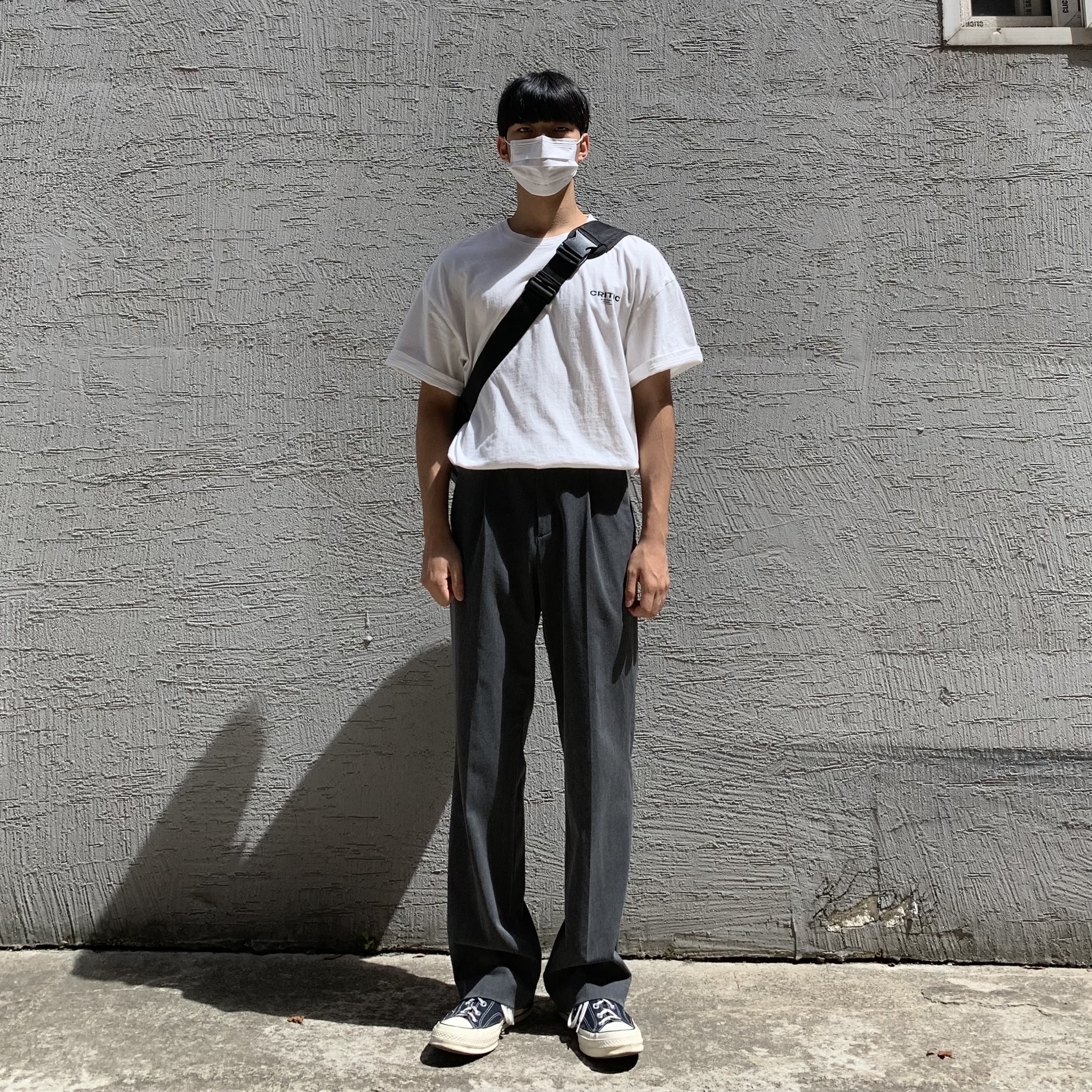 Converse Chuck 70 Hi Black 착용 스타일 - 4
