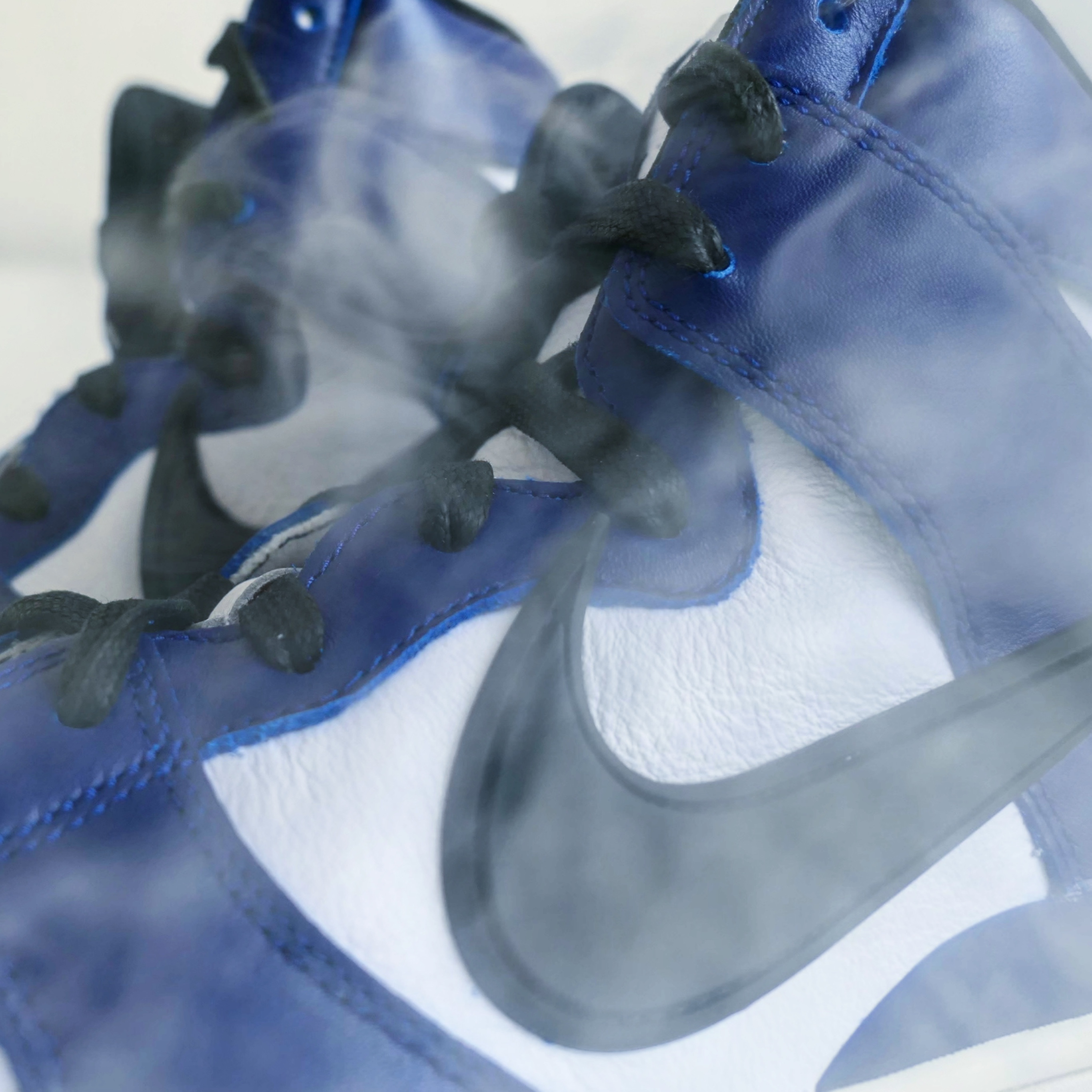 Nike x Ambush Dunk High Deep Royal Blue 착용 스타일 - 1