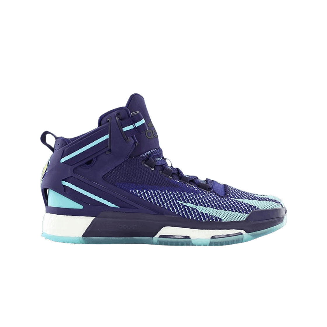 Q16507 Adidas D Rose 6 Boost Primeknit Dark Purple