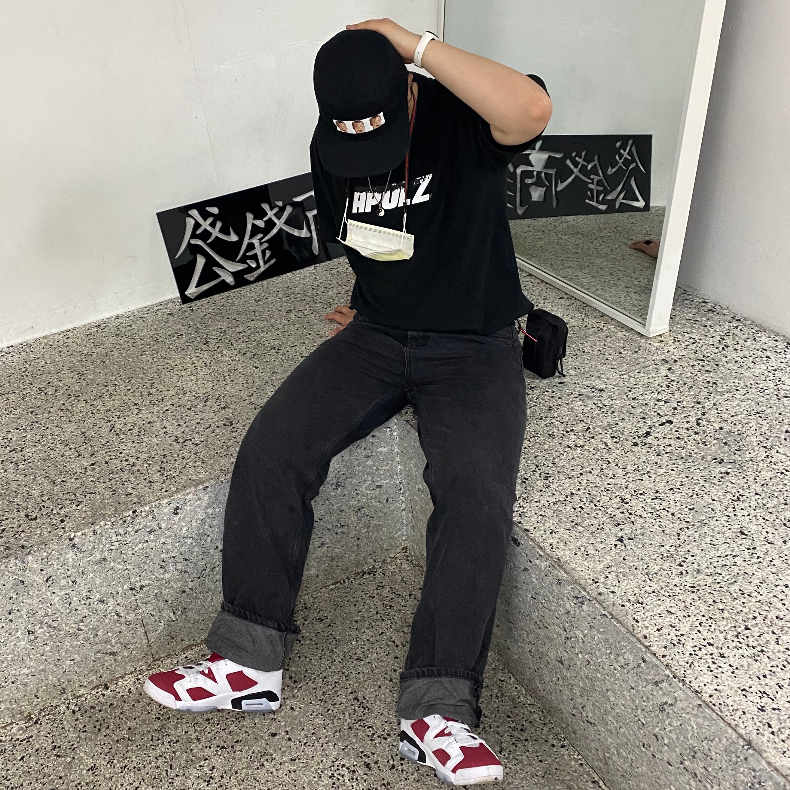 Jordan 6 Retro Carmine 2021 착용 스타일