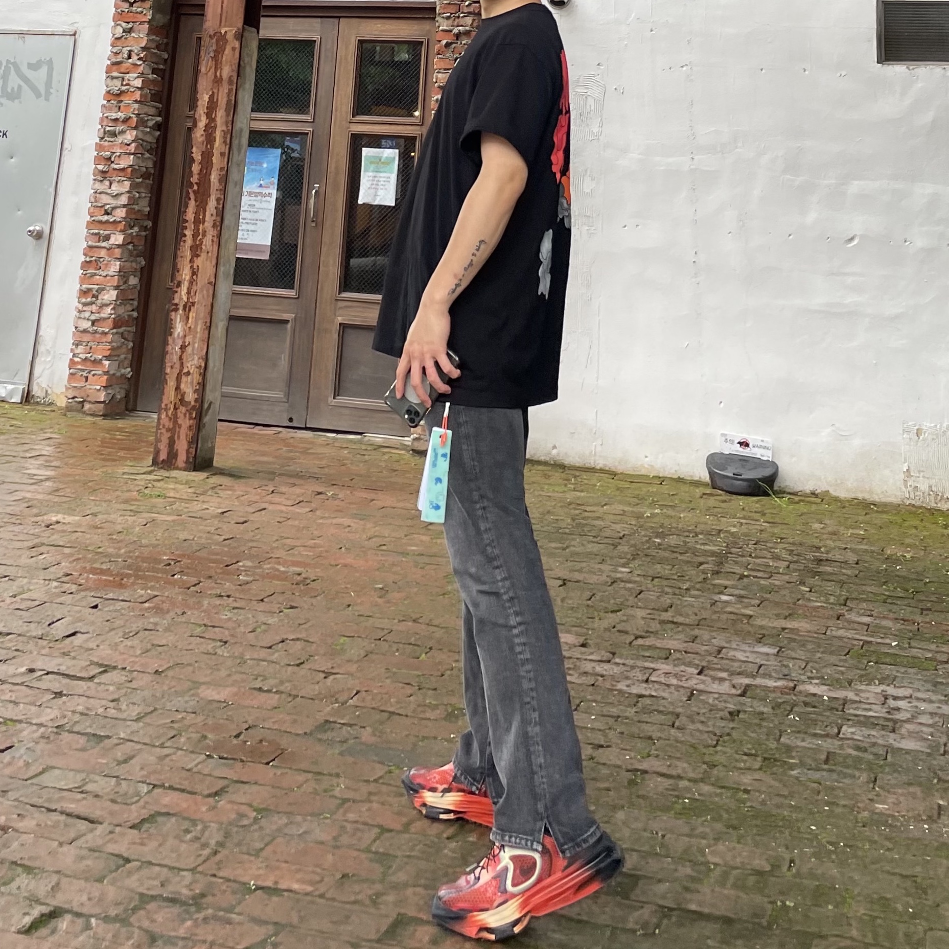 Nike x Matthew M Williams Zoom 004 Rust Factor 착용 스타일 - 1