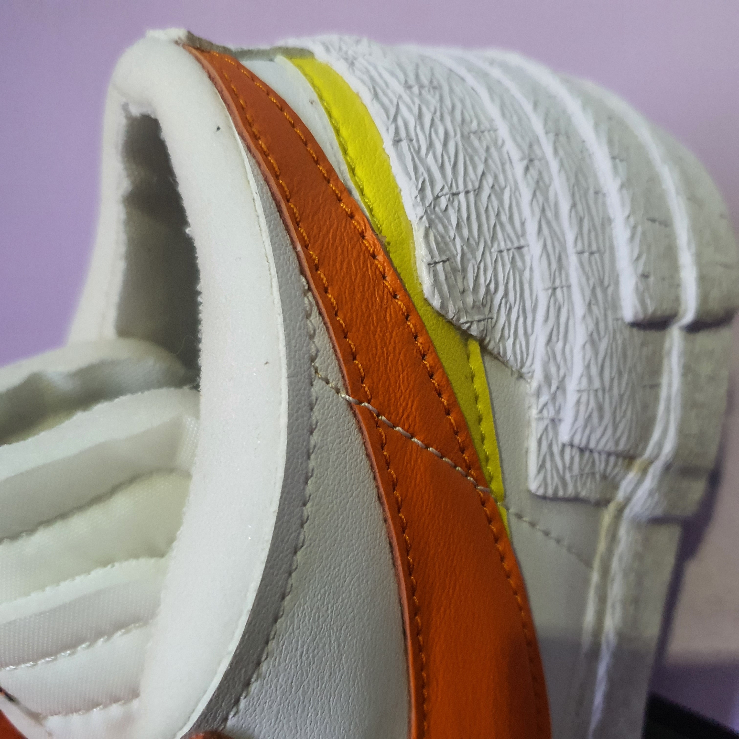 Nike x Sacai Blazer Low Magma Orange 착용 스타일 - 3