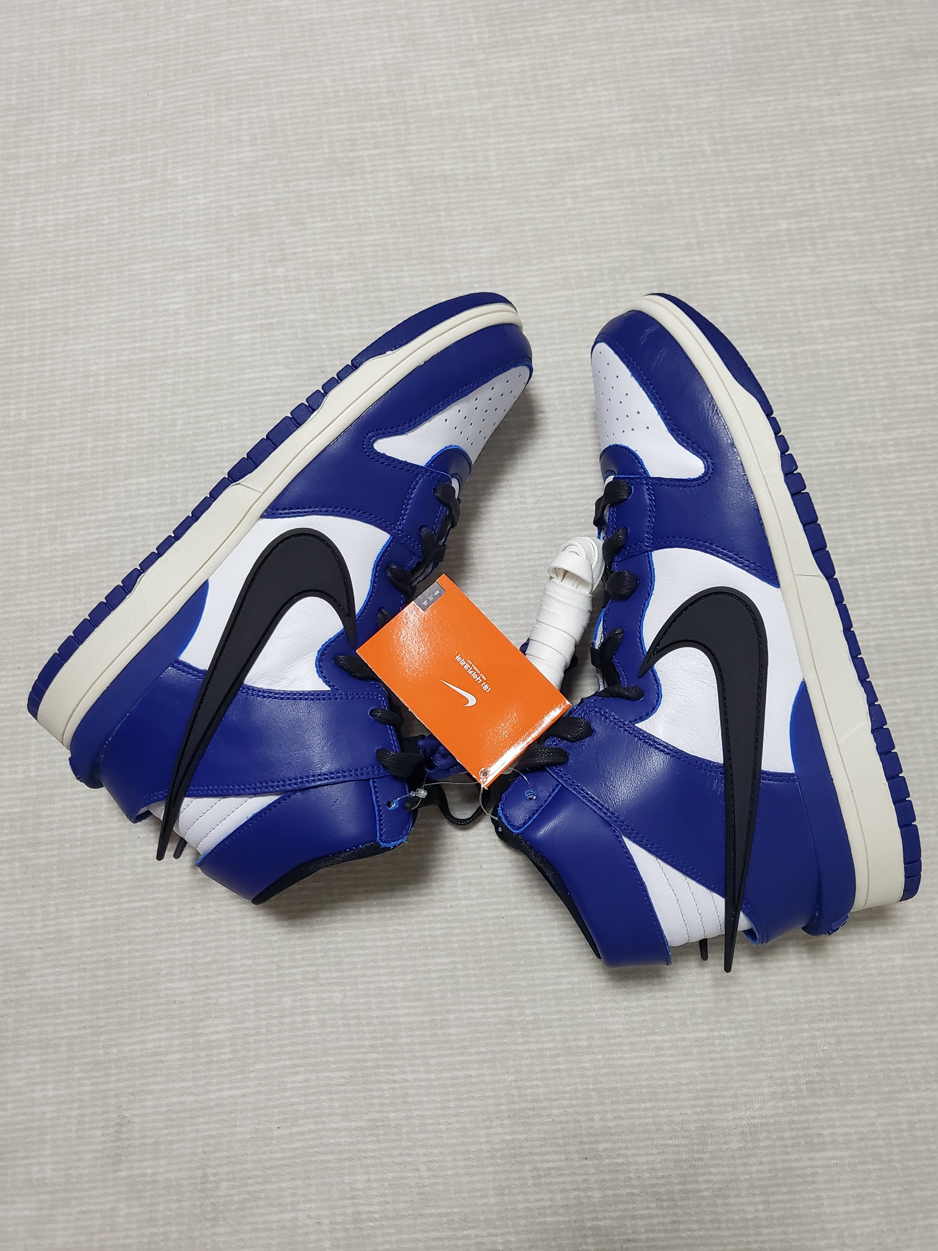 Nike x Ambush Dunk High Deep Royal Blue 착용 스타일