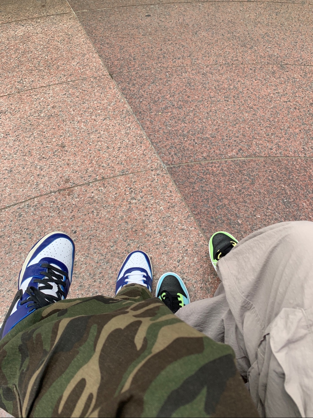 Nike x Ambush Dunk High Deep Royal Blue 착용 스타일 - 2
