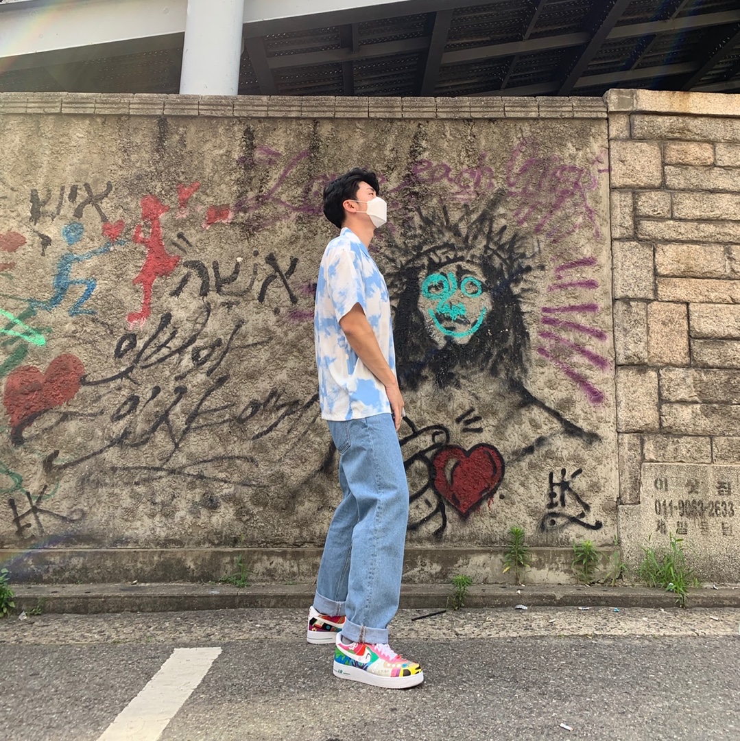 Nike x Ruohan Wang Air Force 1 Low Flyleather 착용 스타일 - 1