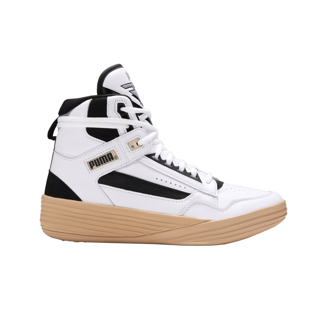 푸마 x 루드 클라이드 올 프로 쿠즈마 미드 화이트(Puma x Rhude Clyde All-Pro Kuzuma Mid White)