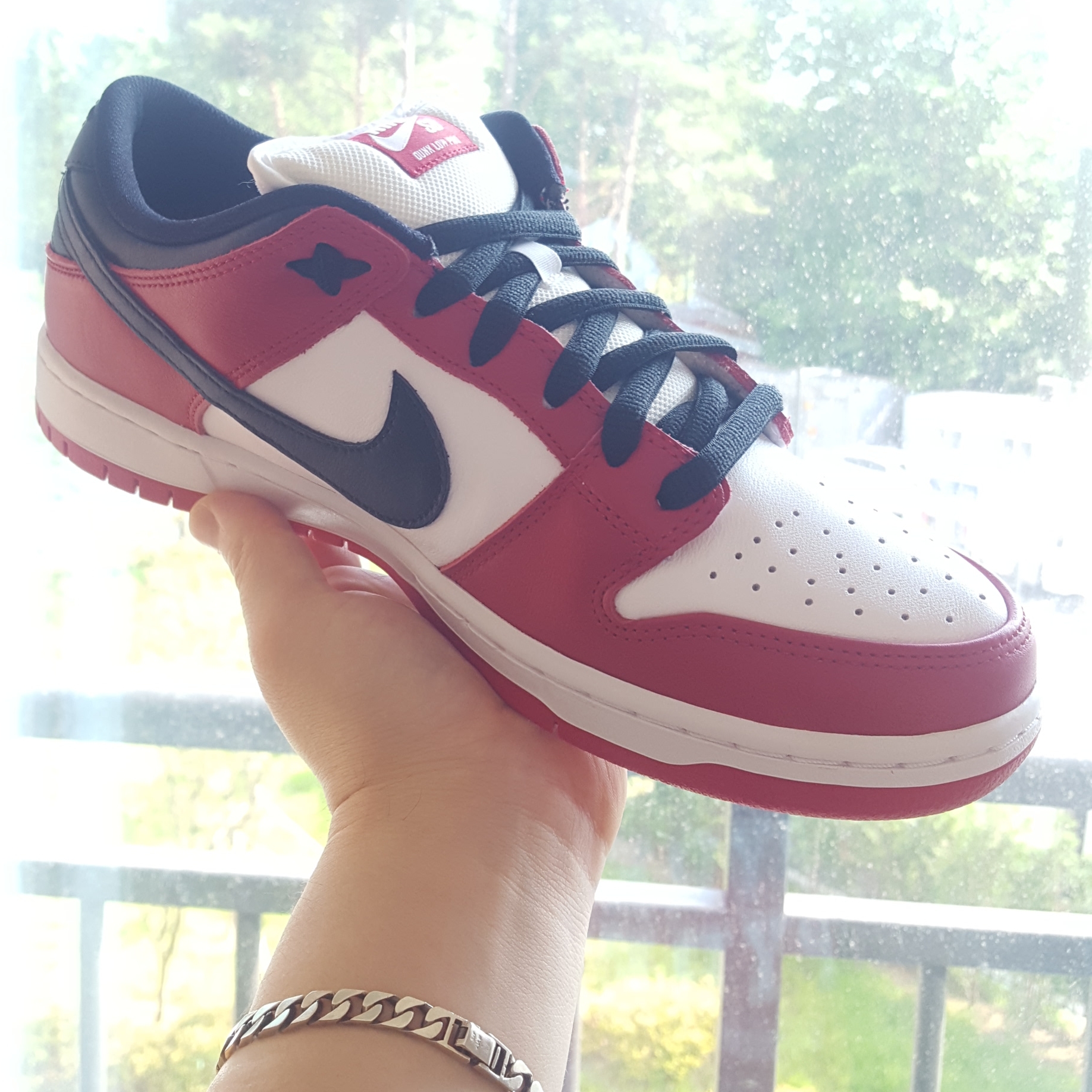 Nike SB Dunk Low Pro Chicago 착용 스타일