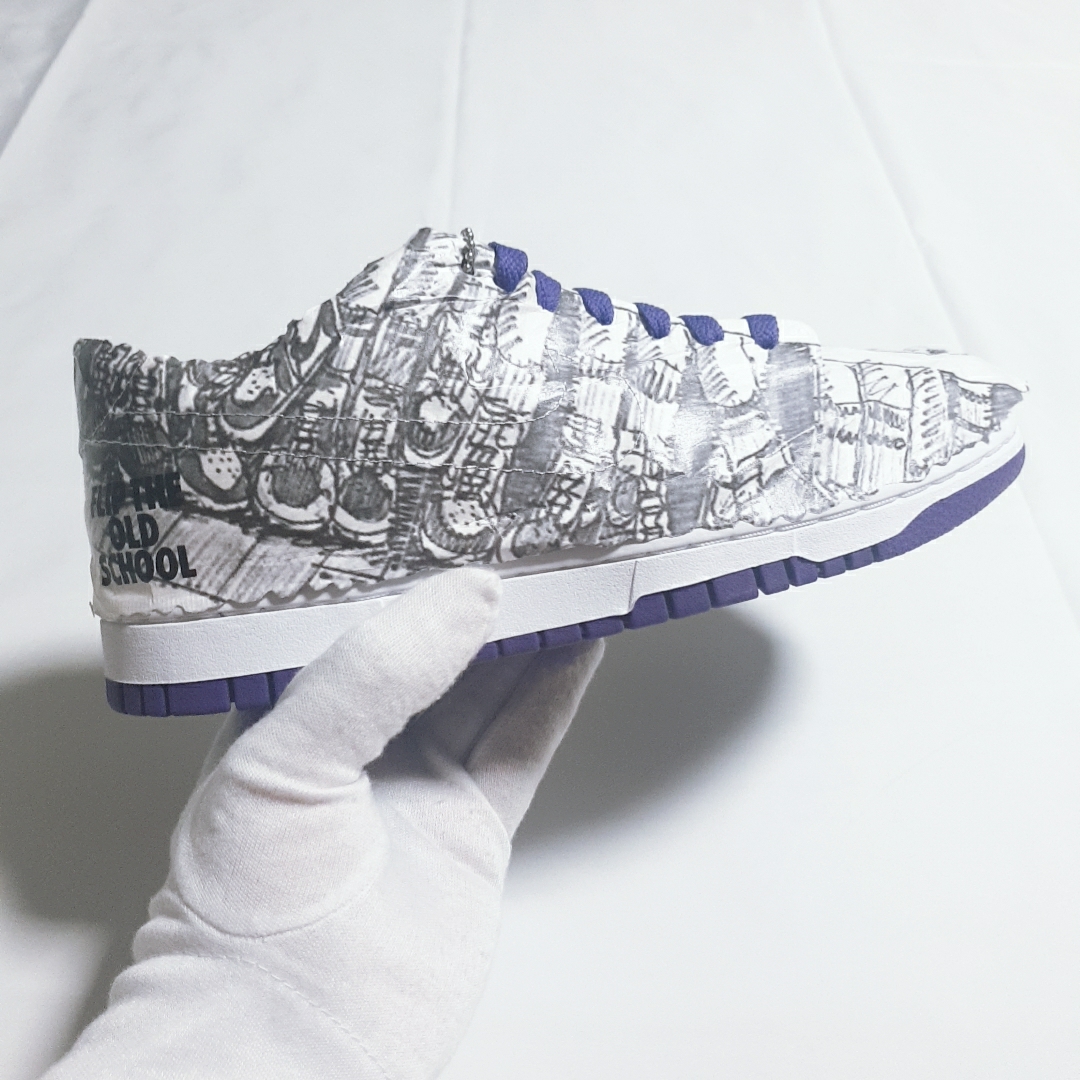 (W) Nike Dunk Low SE Flip 착용 스타일 - 2