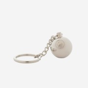 Stussy Metal 8 Ball Keychain Silver