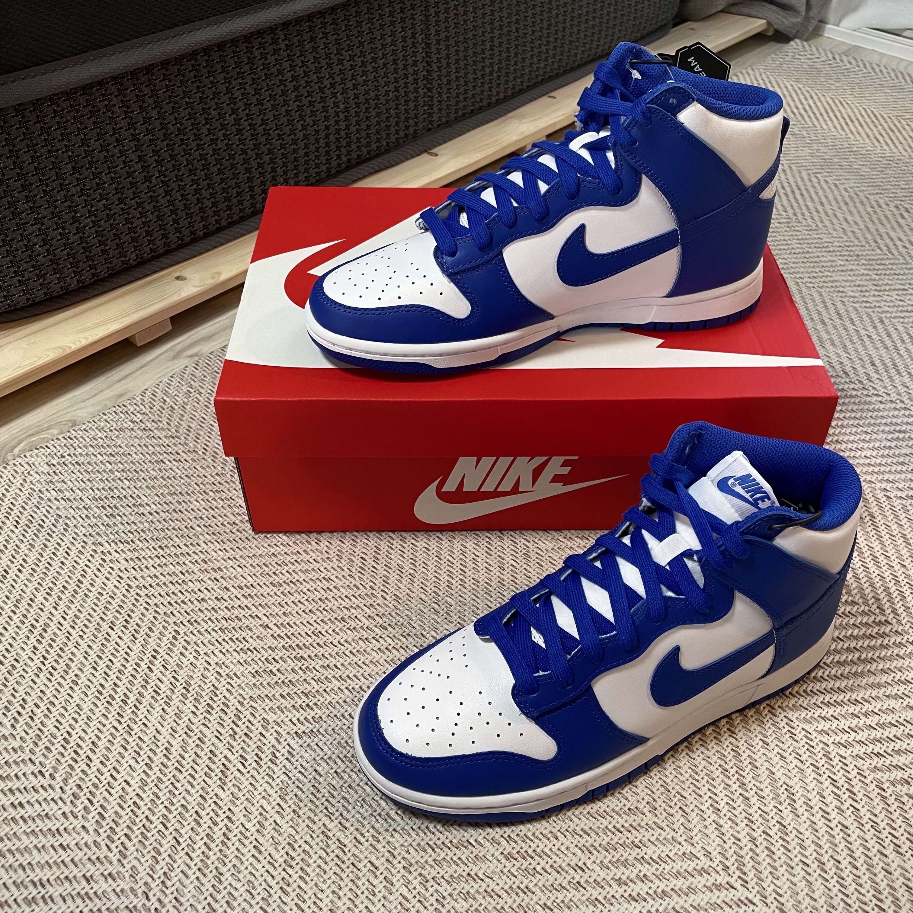 Nike Dunk High Retro Game Royal 착용 스타일