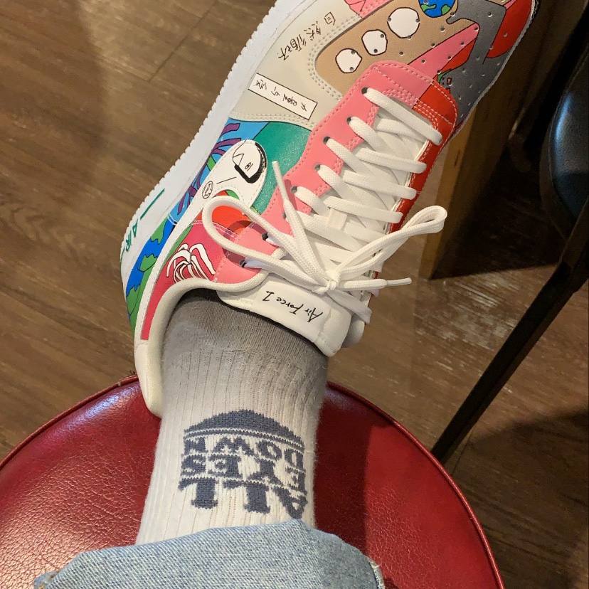 Nike x Ruohan Wang Air Force 1 Low Flyleather 착용 스타일 - 2