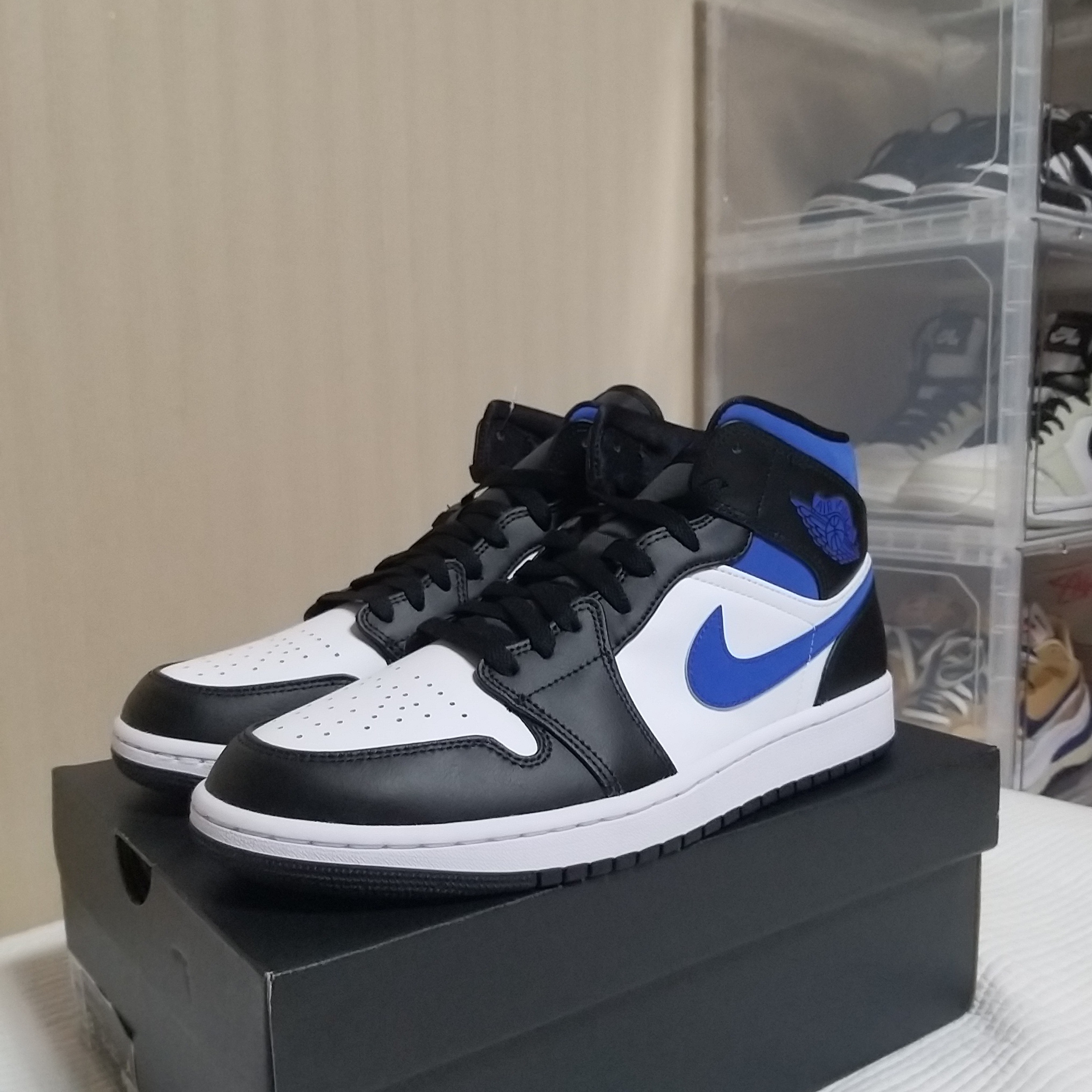 Jordan 1 Mid Racer Blue 착용 스타일