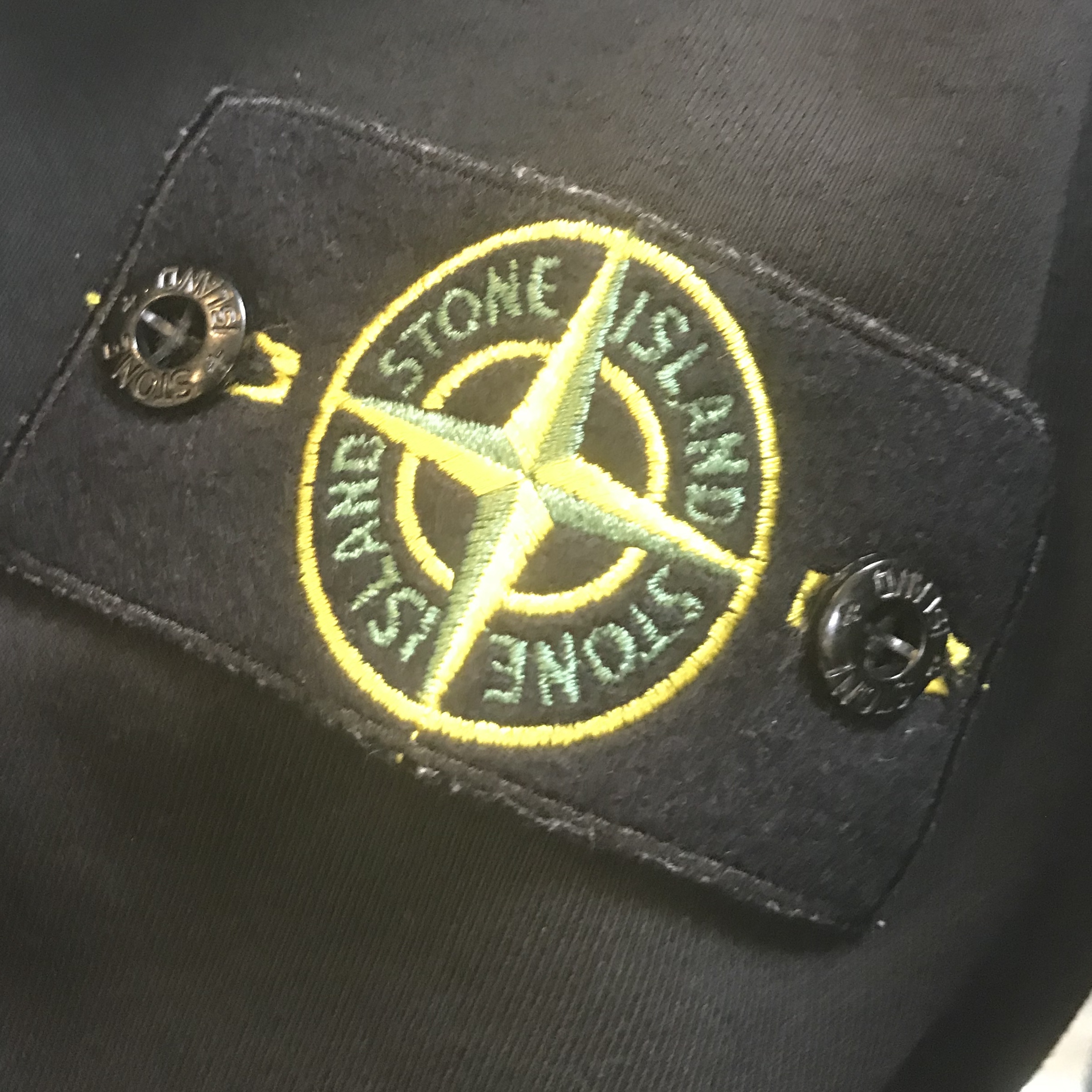 Stone Island 63051 Crewneck Sweatshirt Black - 21SS 착용 스타일