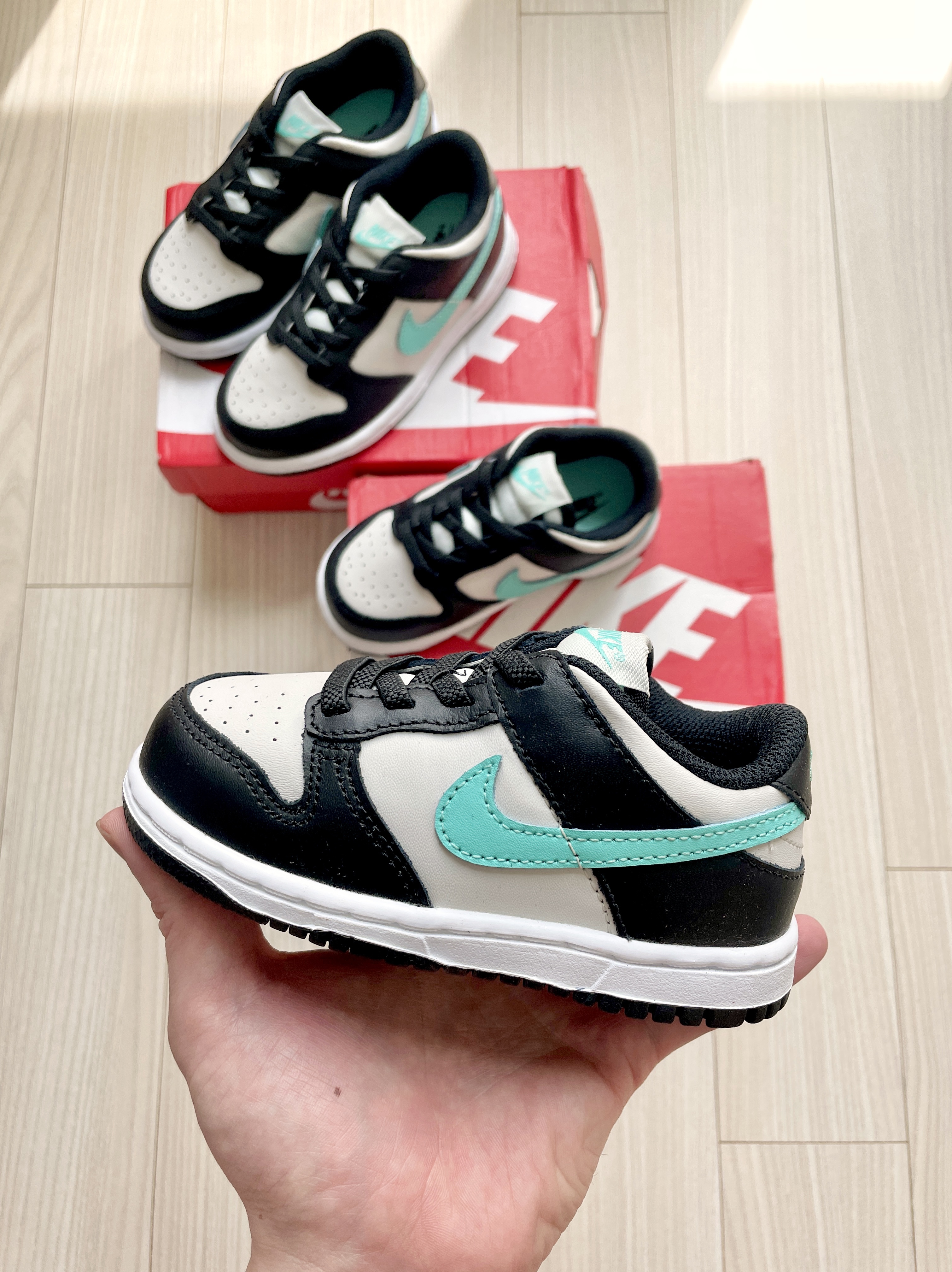 (TD) Nike Dunk Low Light Bone Tropical Twist 착용 스타일