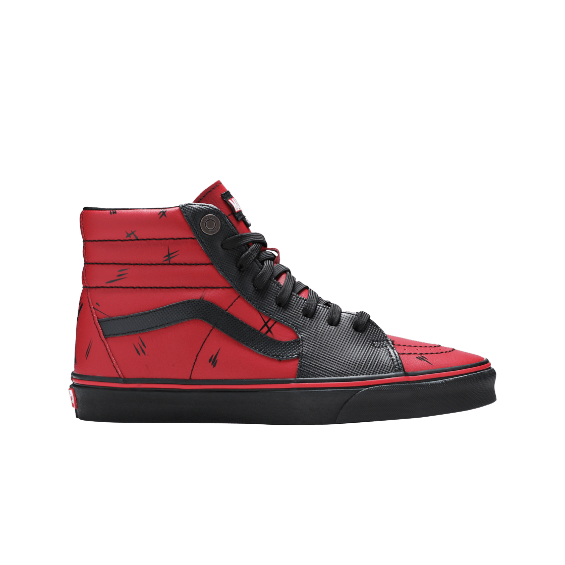 VN0A38GEUBJ Vans x Marvel Sk8-Hi Deadpool