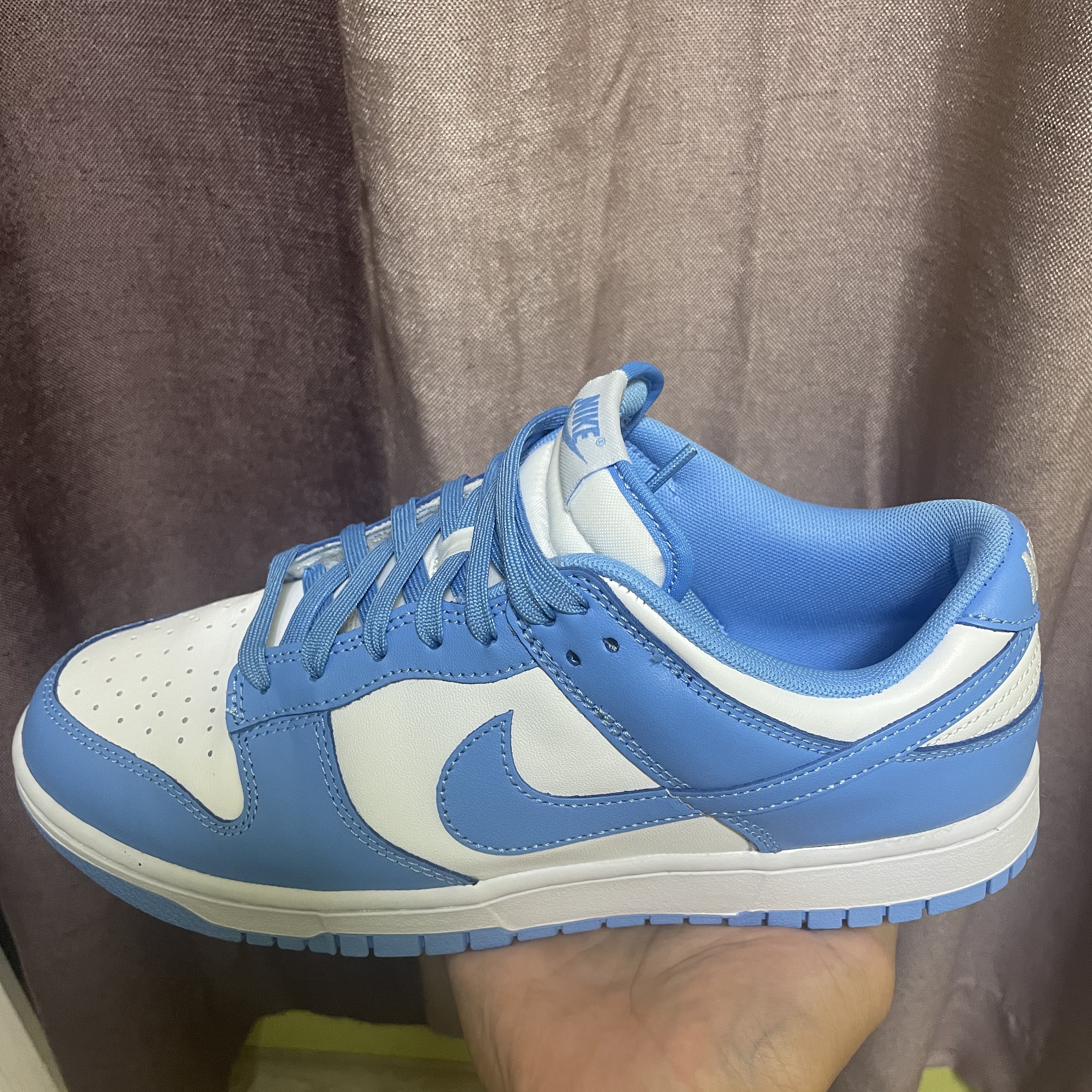 Nike Dunk Low Retro University Blue 착용 스타일