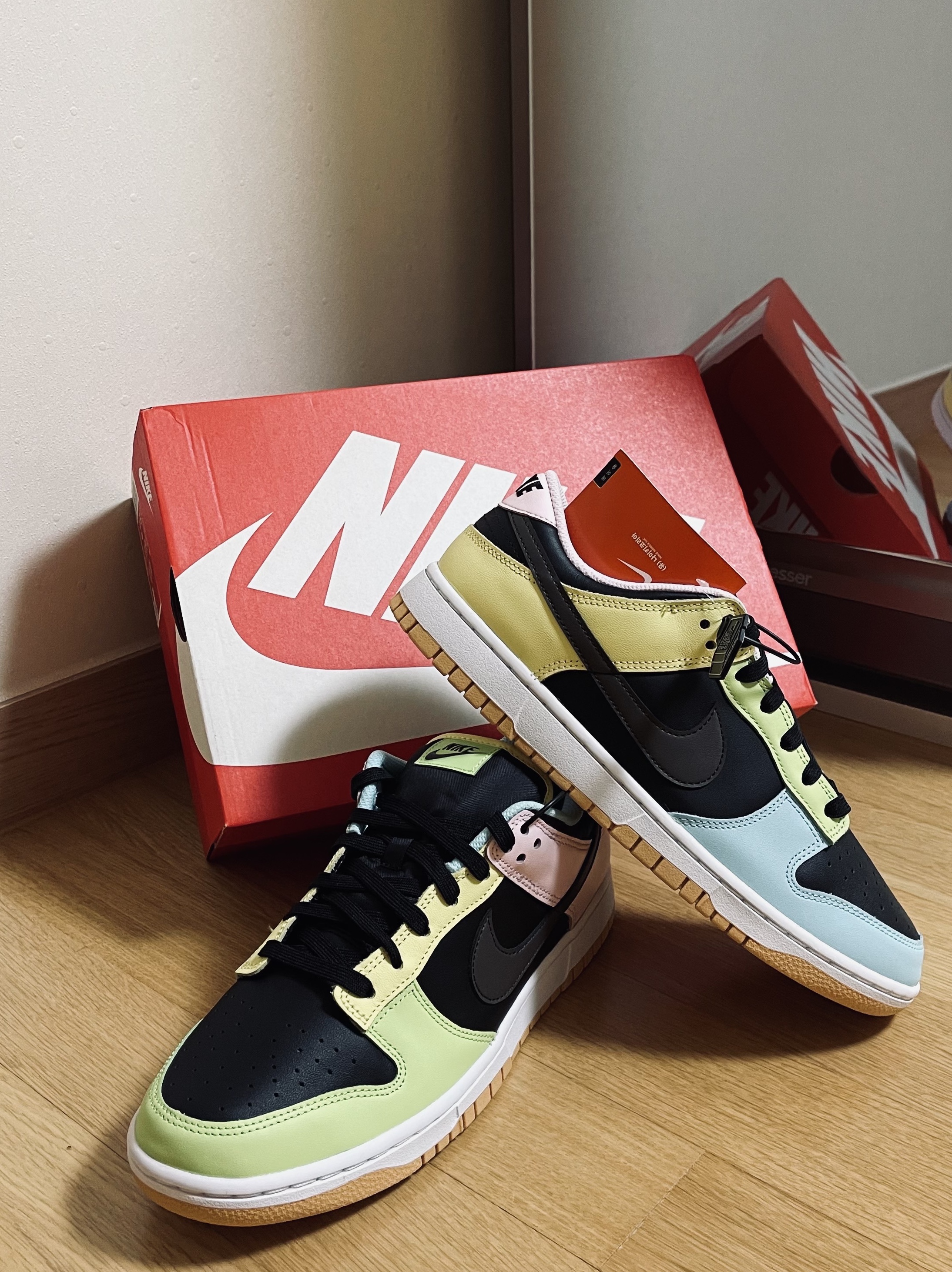 Nike Dunk Low SE Free.99 Black 착용 스타일