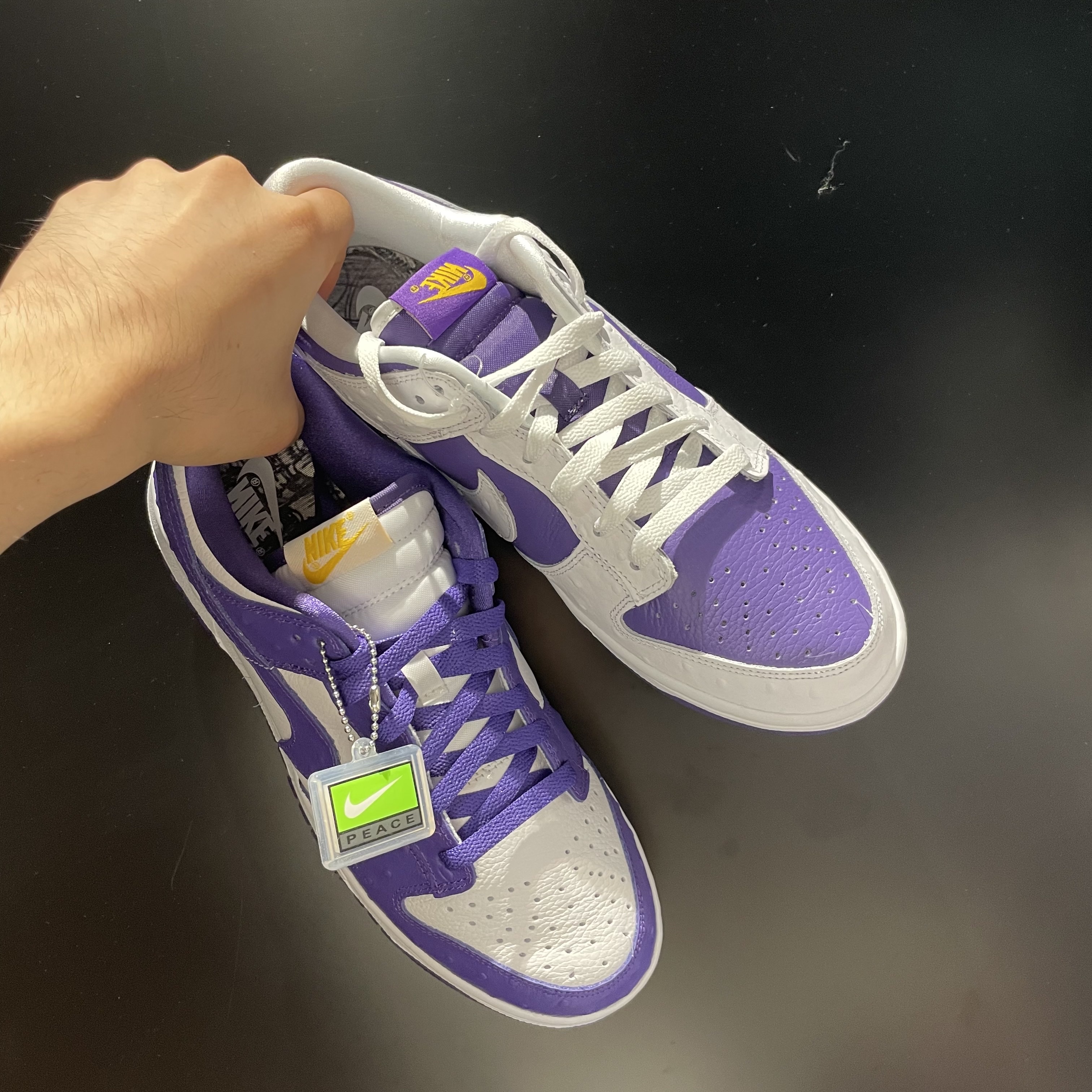 (W) Nike Dunk Low SE Flip 착용 스타일 - 1