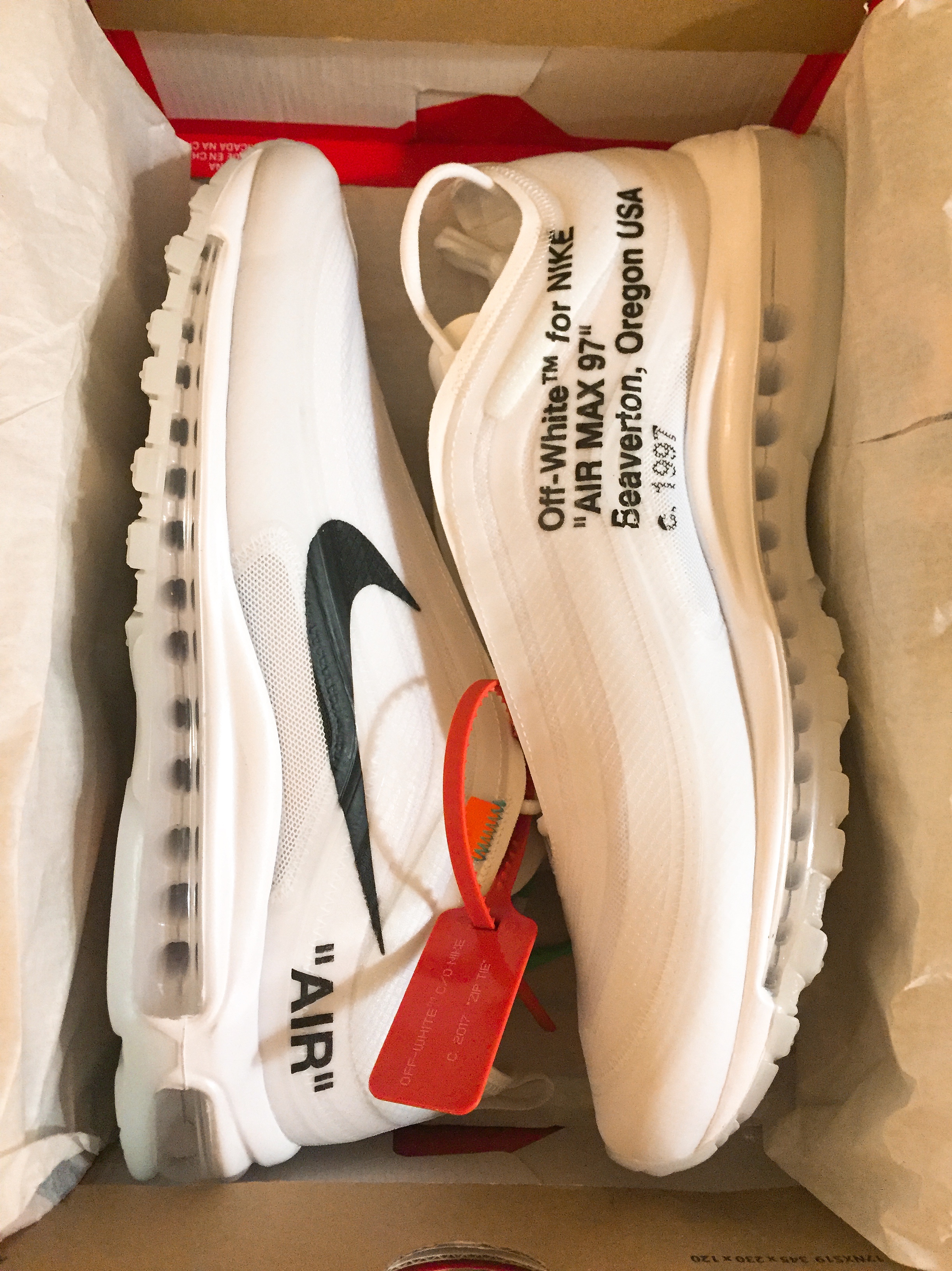Nike x Off-White Air Max 97 OG The Ten 착용 스타일 - 4
