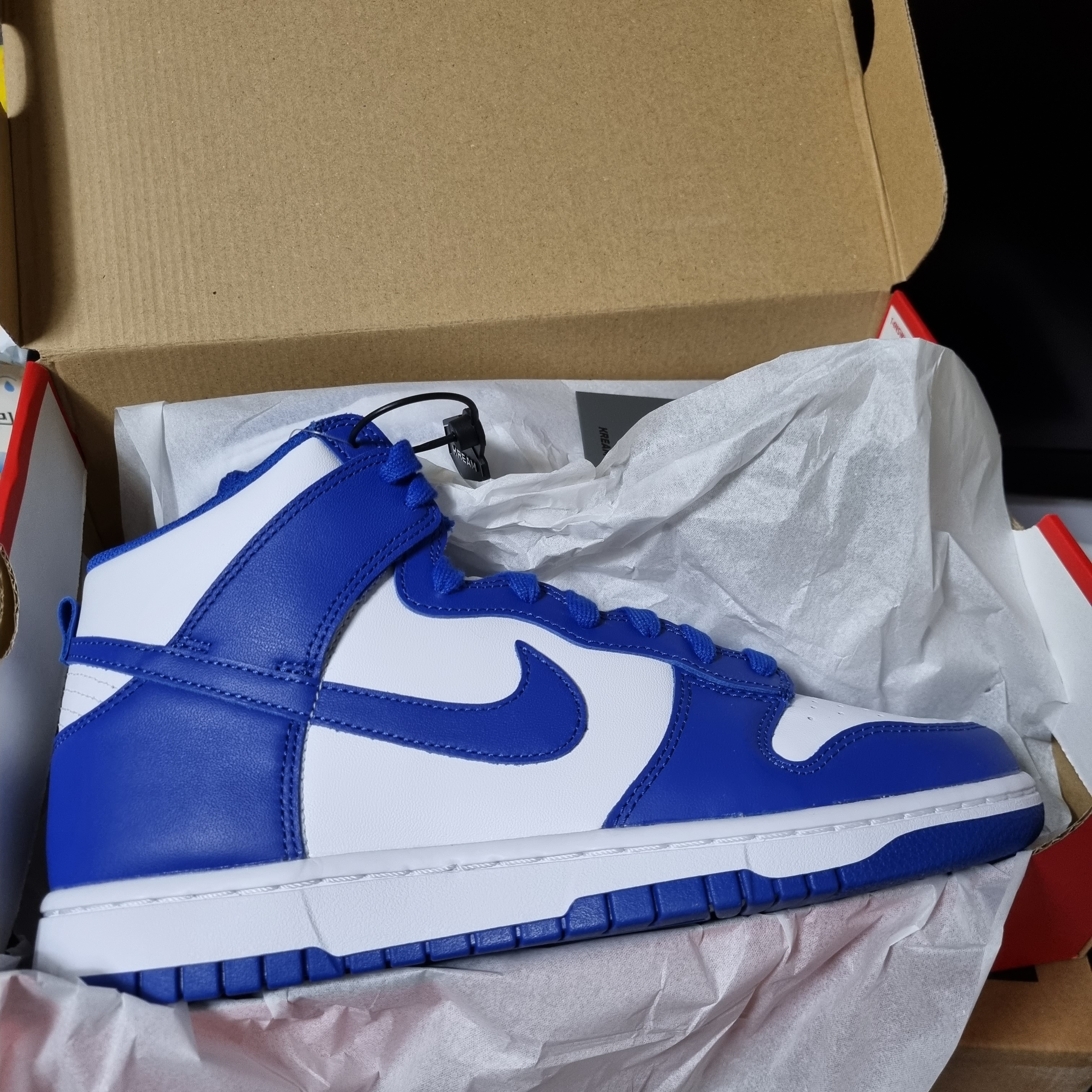 Nike Dunk High Retro Game Royal 착용 스타일 - 2