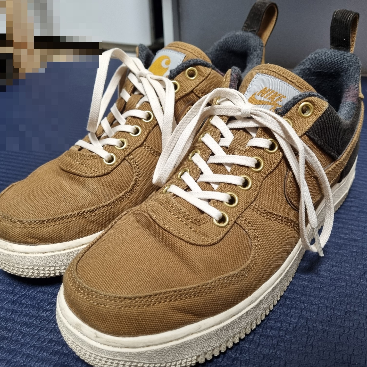 Nike x Carhartt WIP Air Force 1 Low Ale Brown 착용 스타일