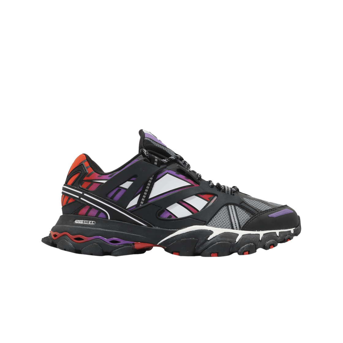 리복 DMX 트레일 쉐도우 블랙 스칼렛