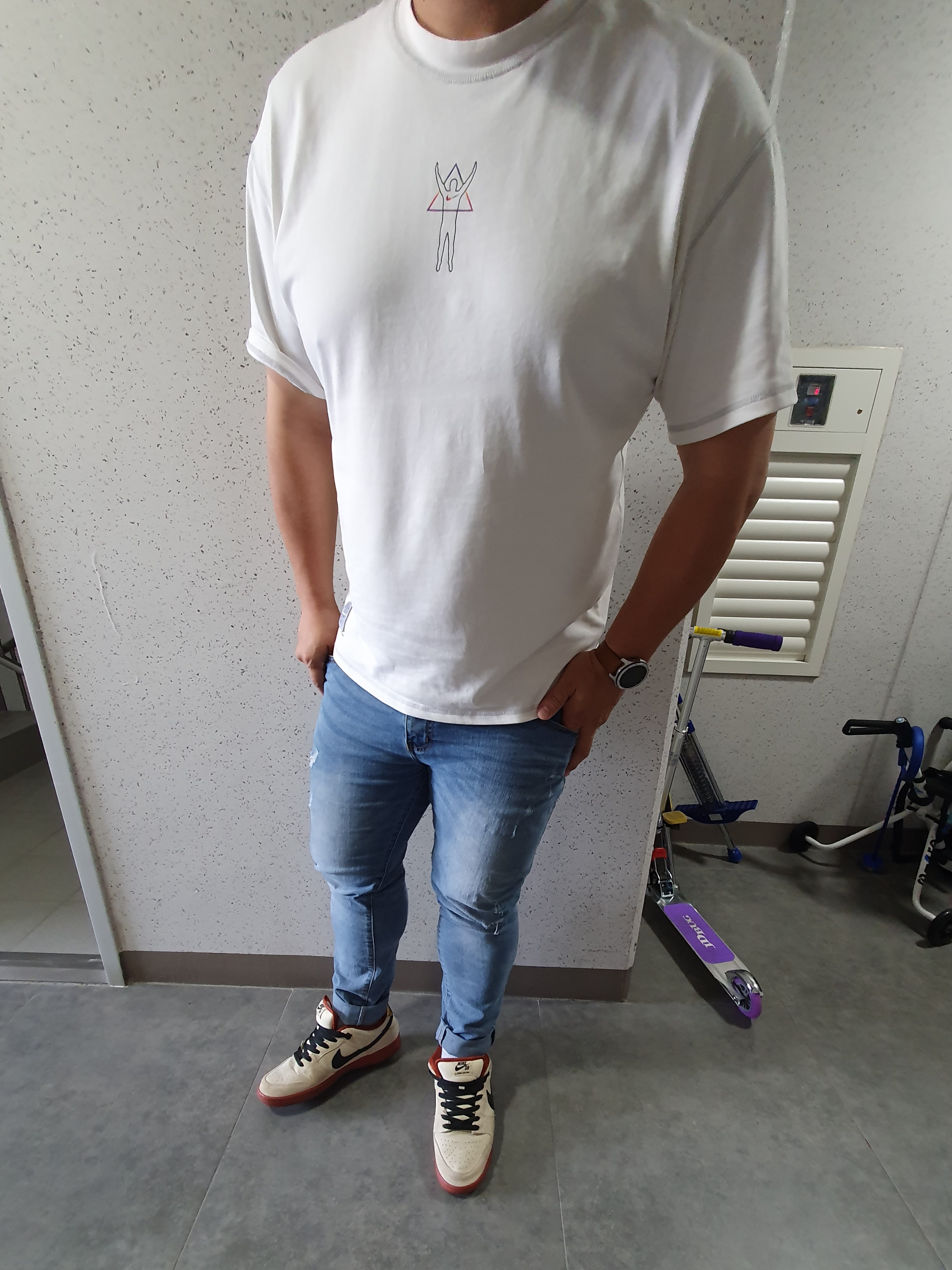 Nike SB Dunk Low Pro Hennessy 착용 스타일
