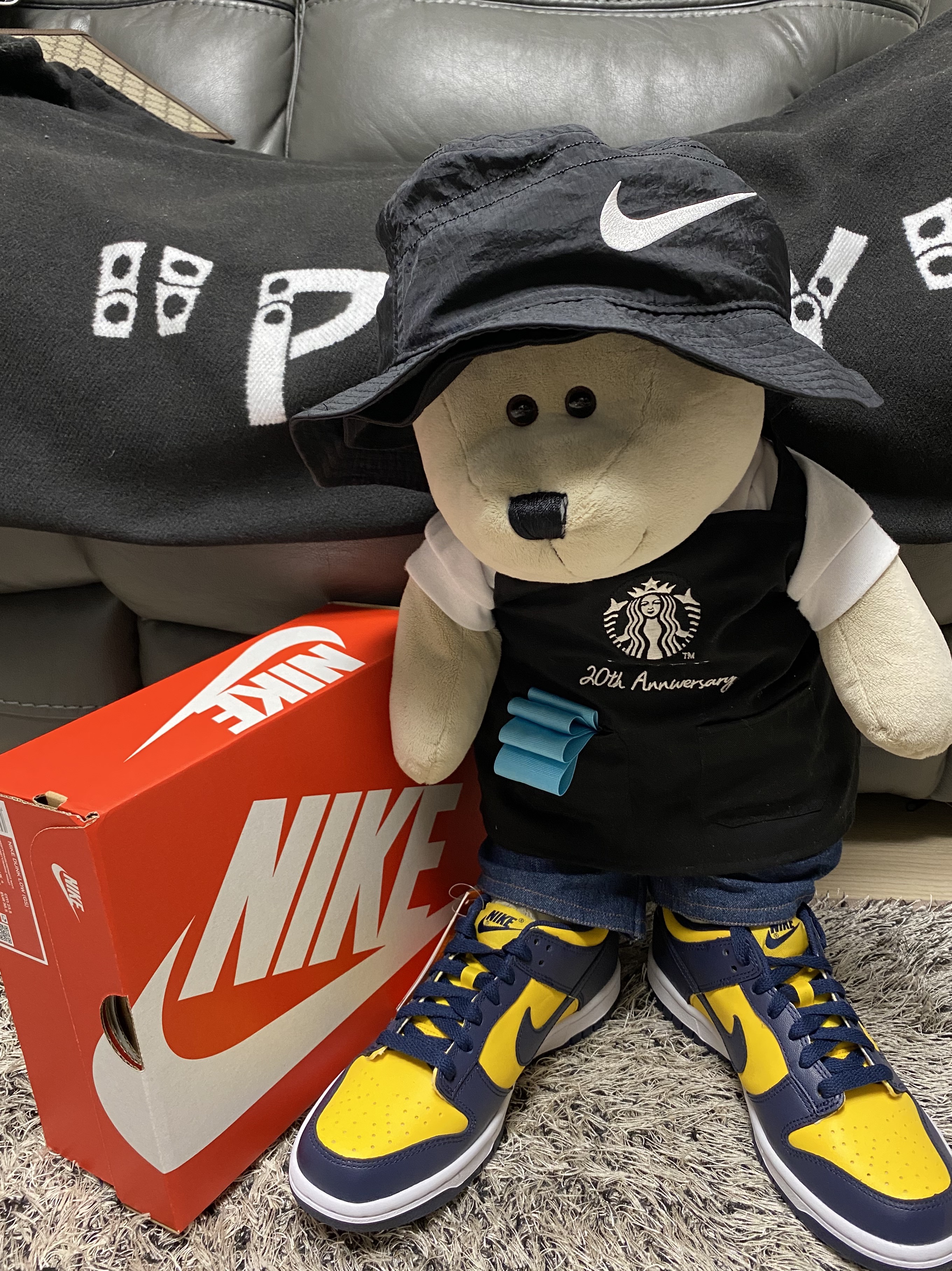 (GS) Nike Dunk Low Varsity Maize, Nike Dunk Low Retro Varsity Maize 착용 스타일