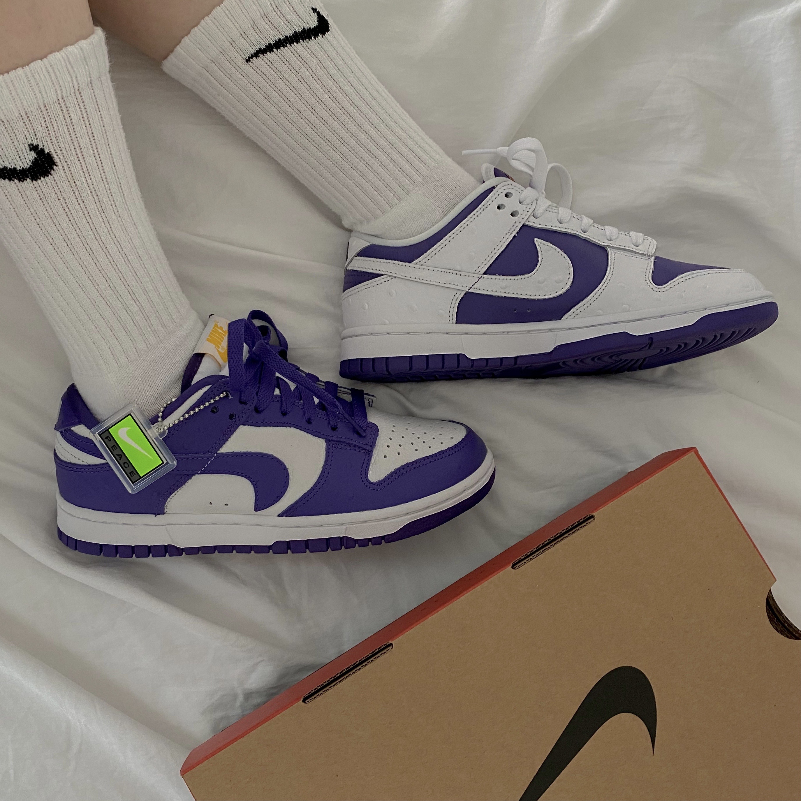 (W) Nike Dunk Low SE Flip 착용 스타일