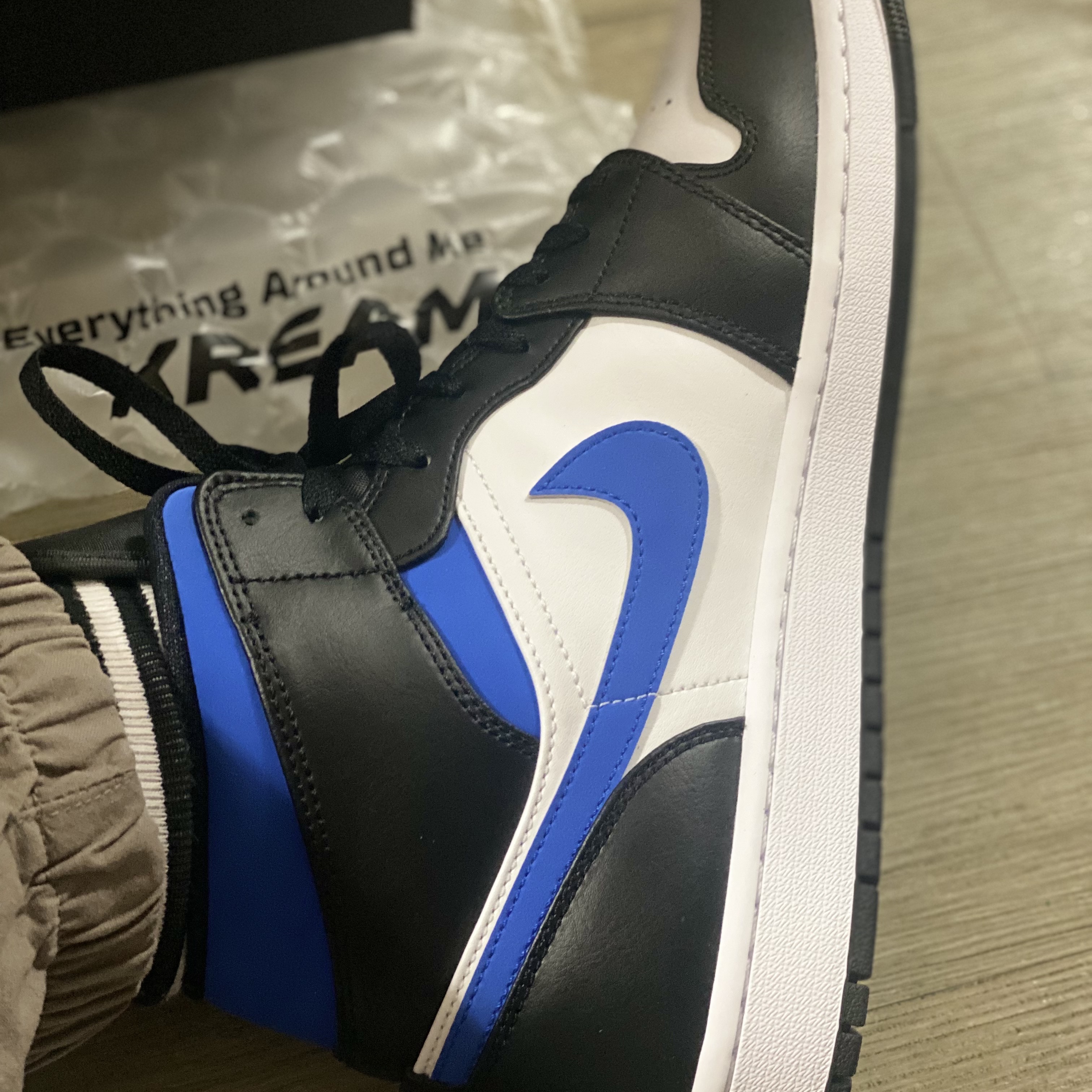 Jordan 1 Mid Racer Blue 착용 스타일 - 2