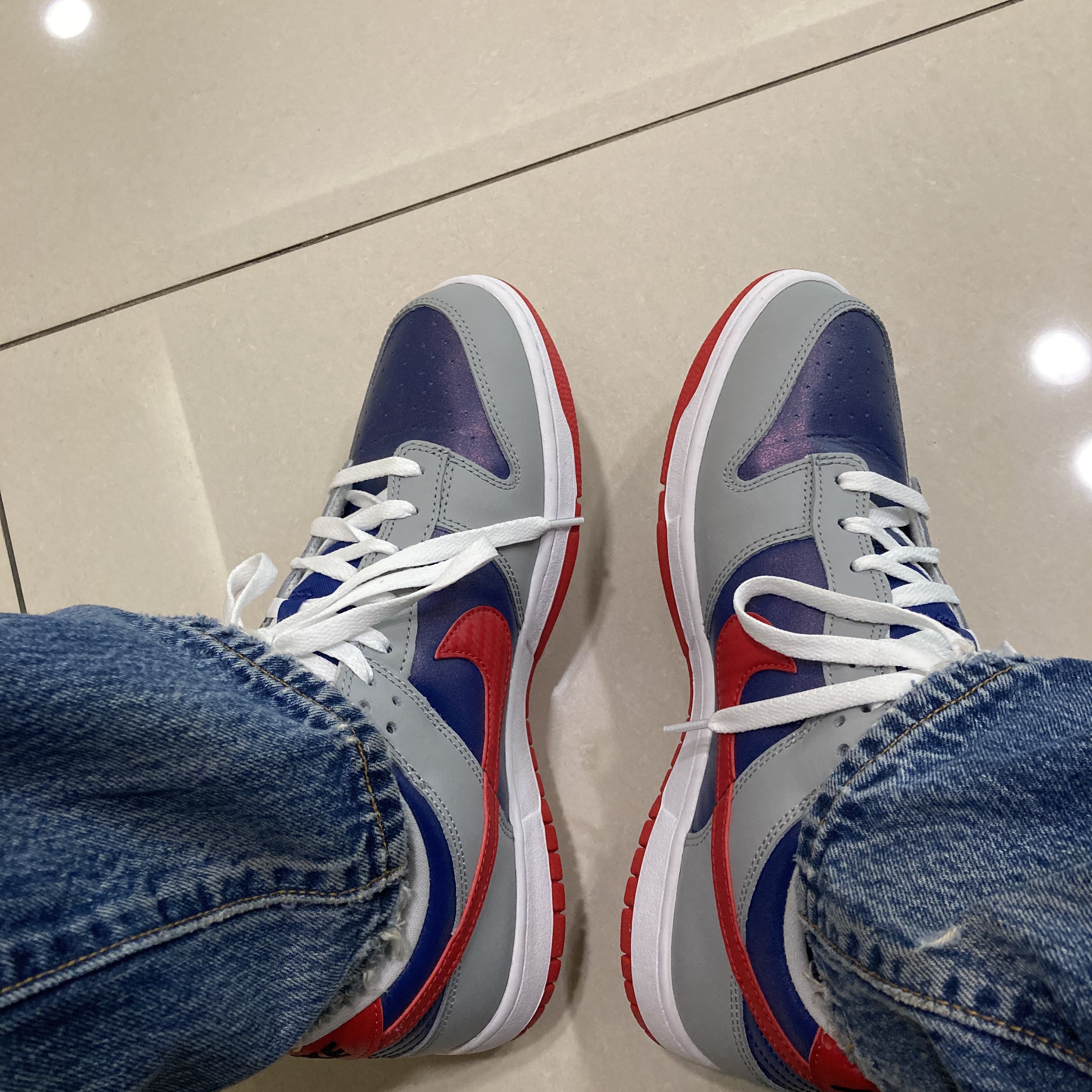 Nike Dunk Low SP Samba 2020 착용 스타일