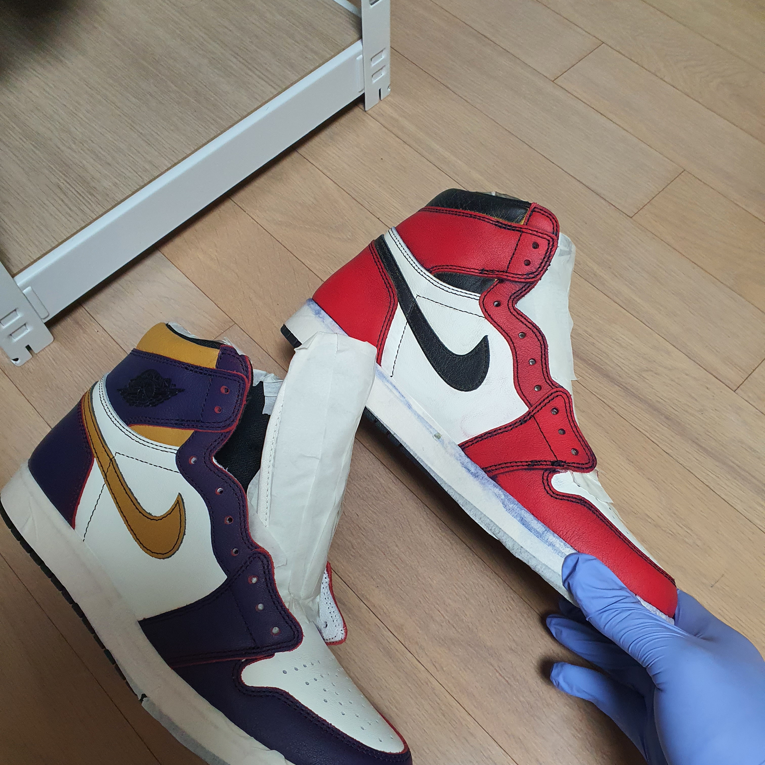 Jordan 1 Retro High OG Defiant SB LA to Chicago 착용 스타일 - 4