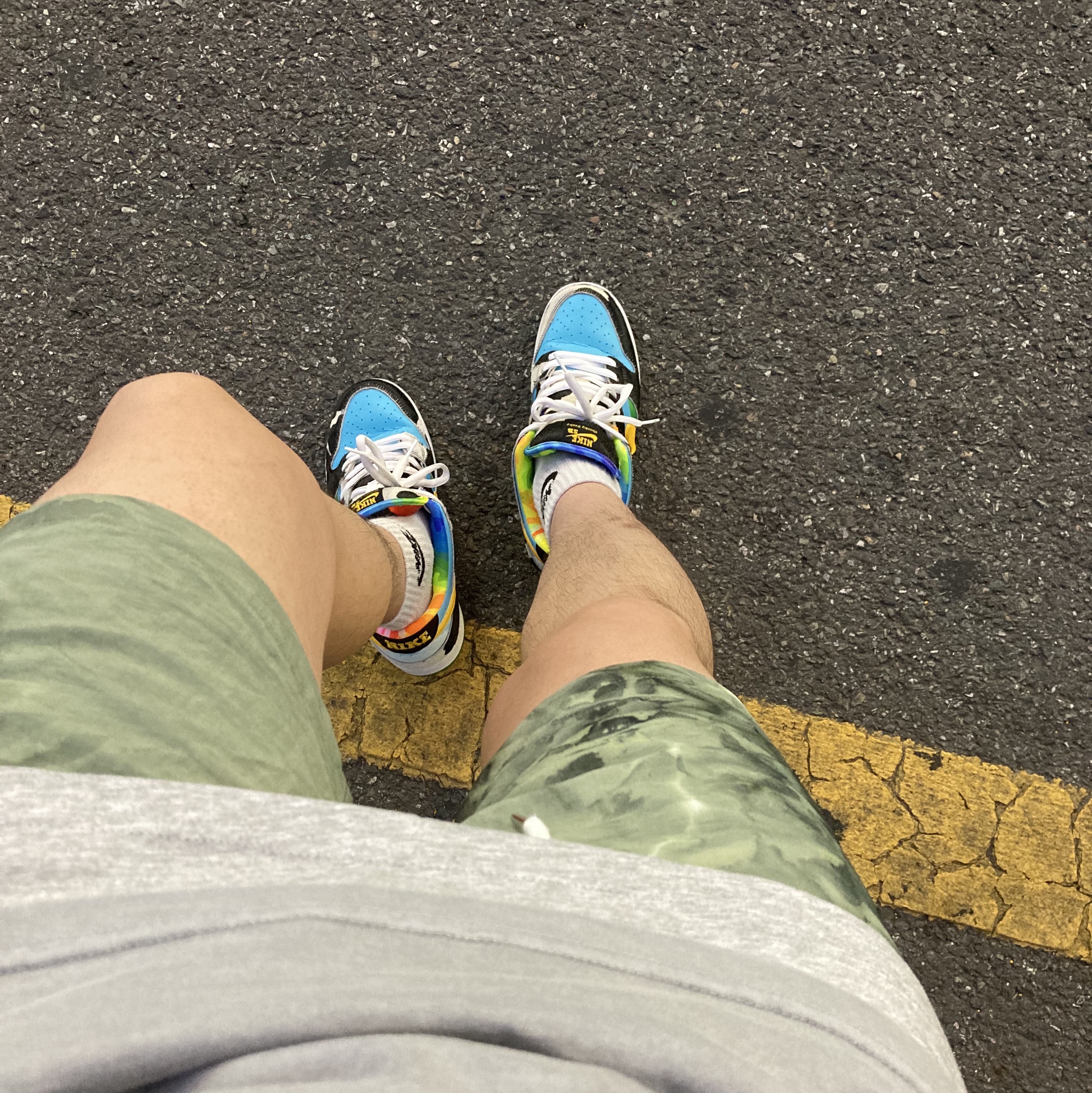 Nike x Ben & Jerry's SB Dunk Low Chunky Dunky 착용 스타일