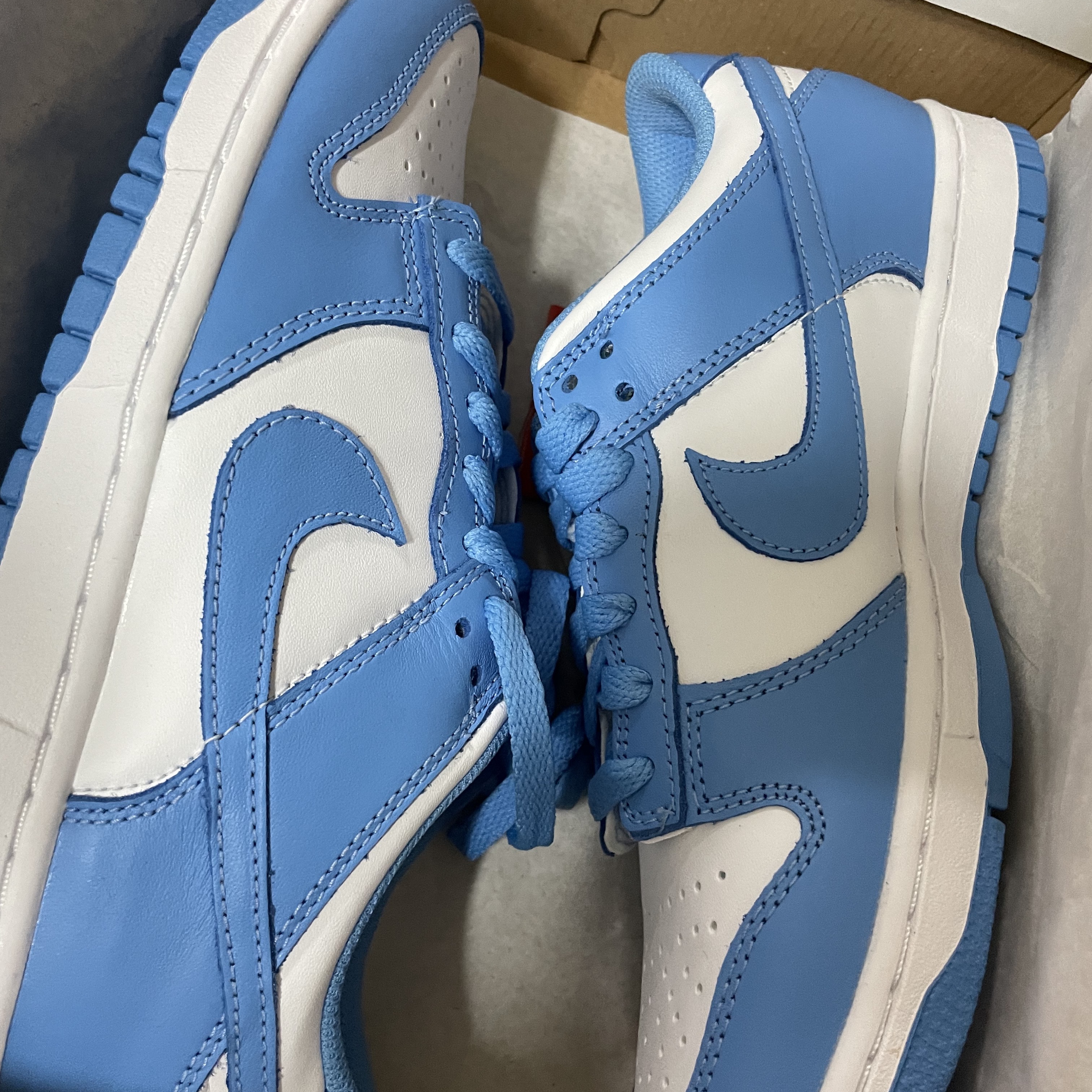 Nike Dunk Low Retro University Blue 착용 스타일
