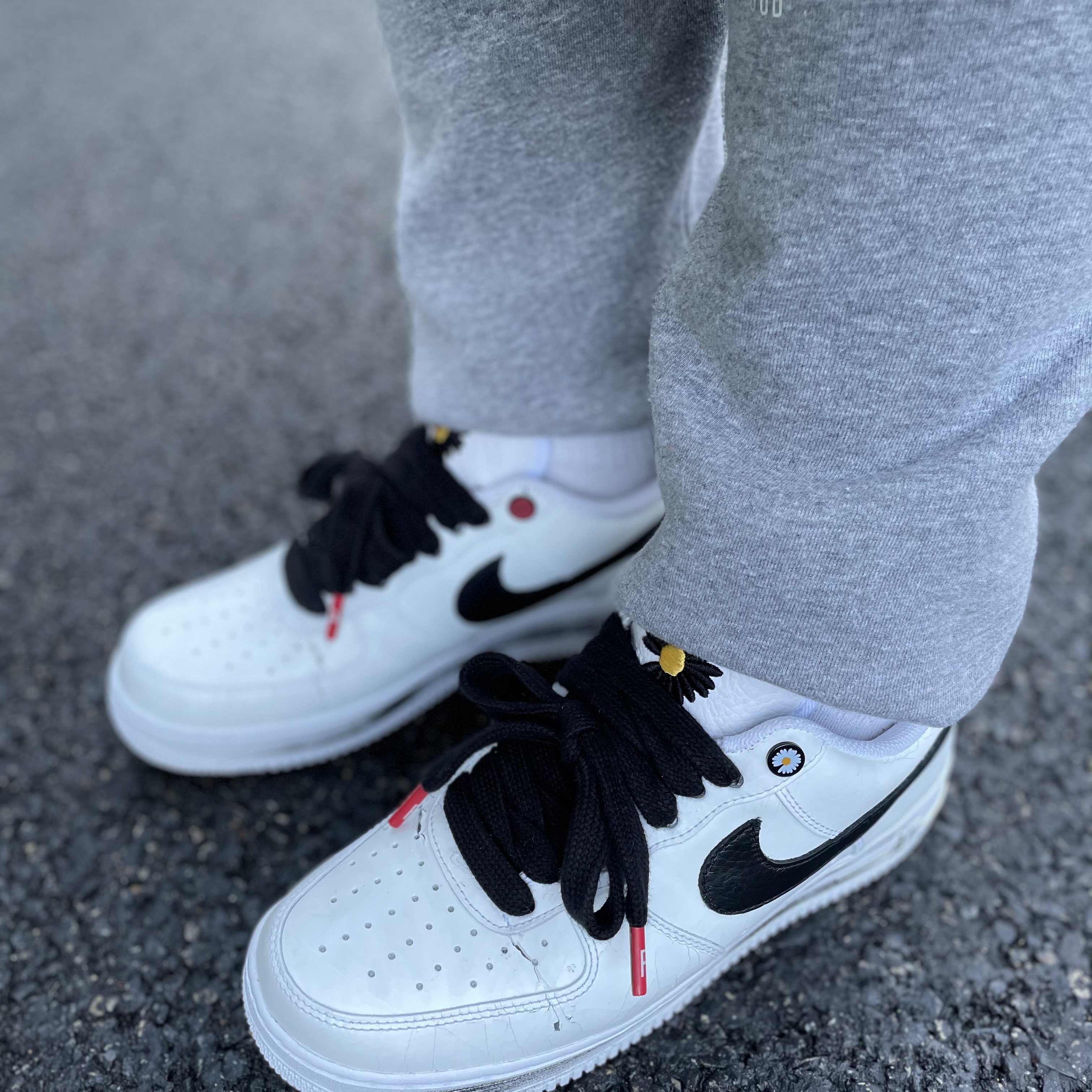 Nike x Peaceminusone Air Force 1 Low Para-Noise 2.0 착용 스타일