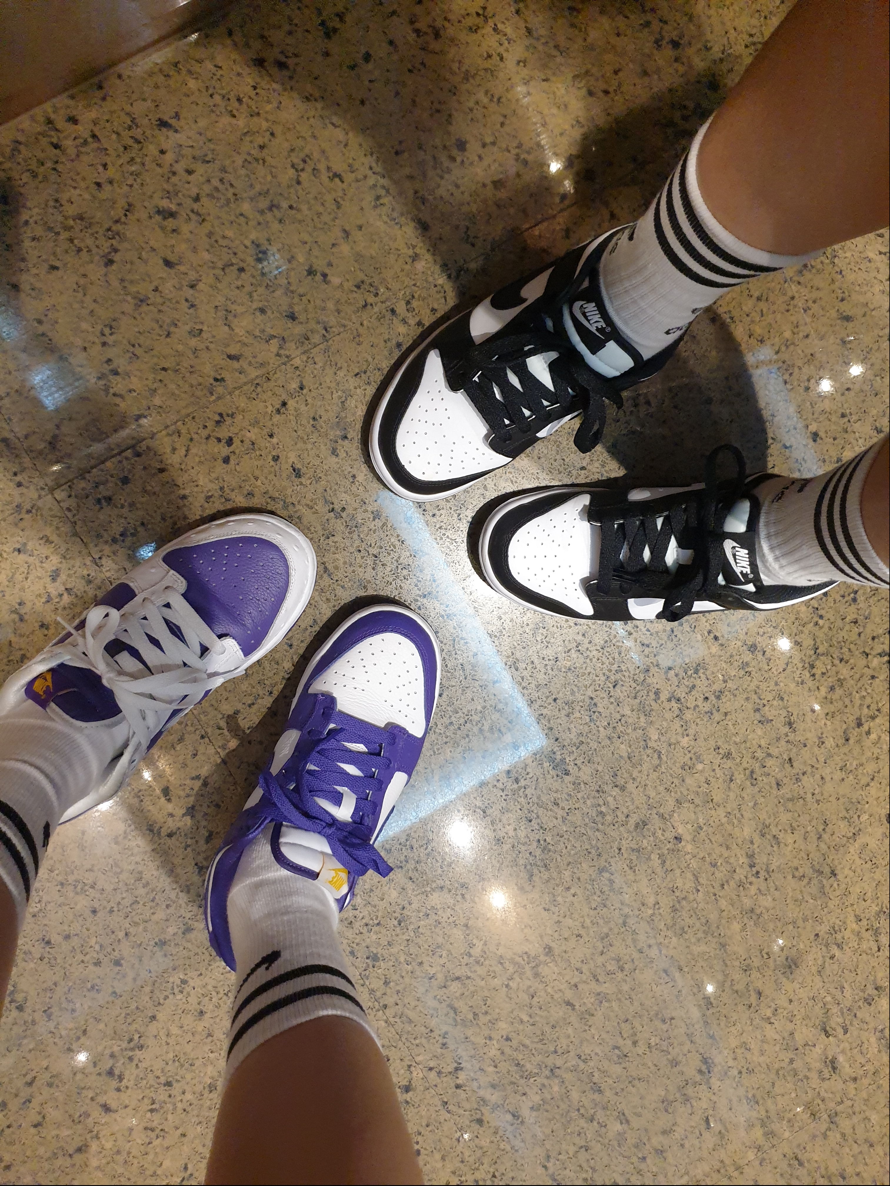 Nike Dunk Low Retro Black, (W) Nike Dunk Low SE Flip 착용 스타일 - 3
