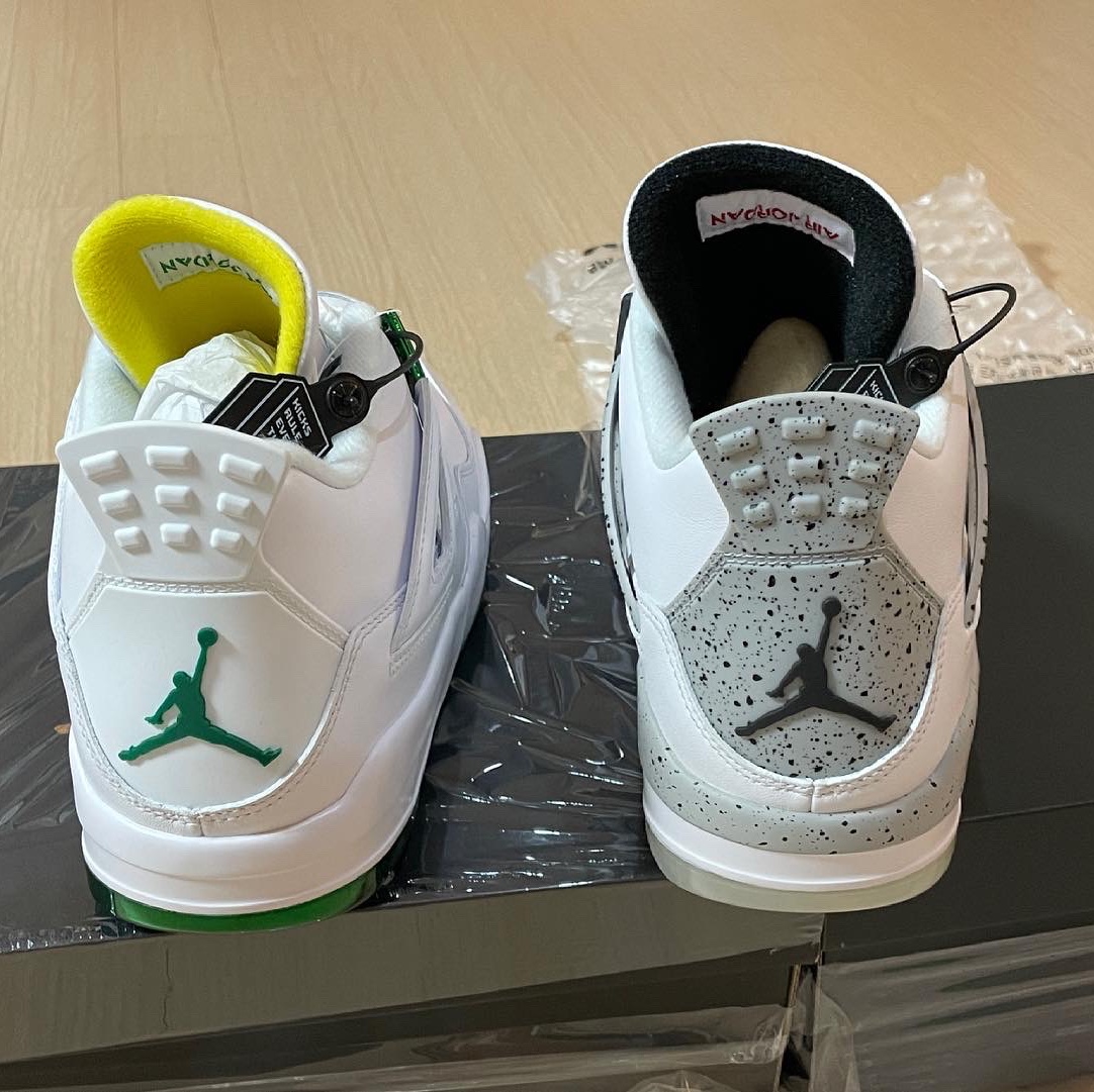 Jordan 4 Golf NRG Masters Tournament, Jordan 4 Golf White Cement 착용 스타일