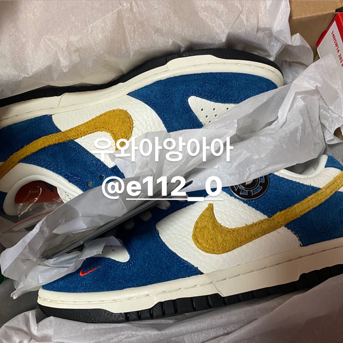 Nike x Kasina Dunk Low 80's Bus 착용 스타일