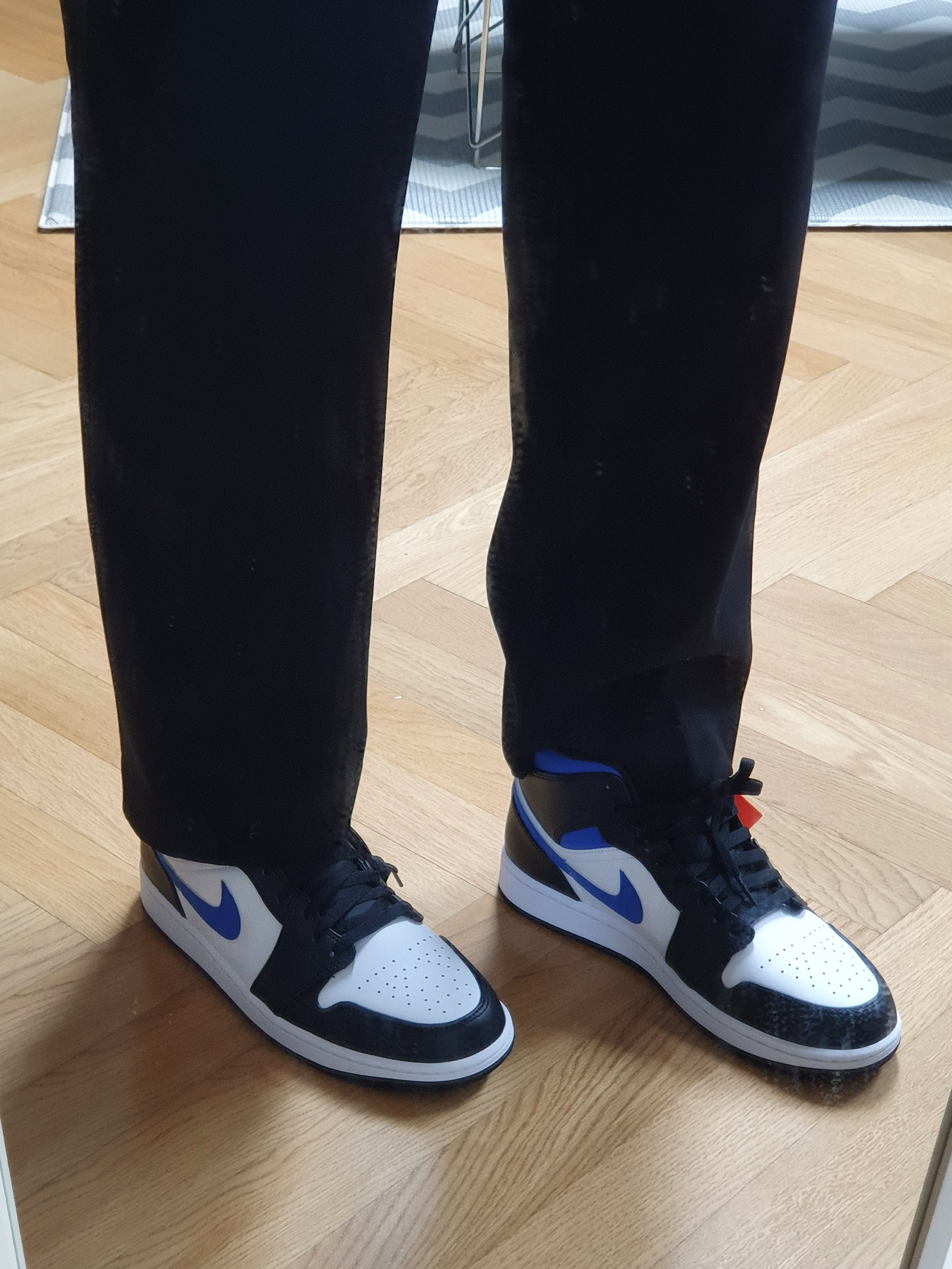 Jordan 1 Mid Racer Blue 착용 스타일 - 2
