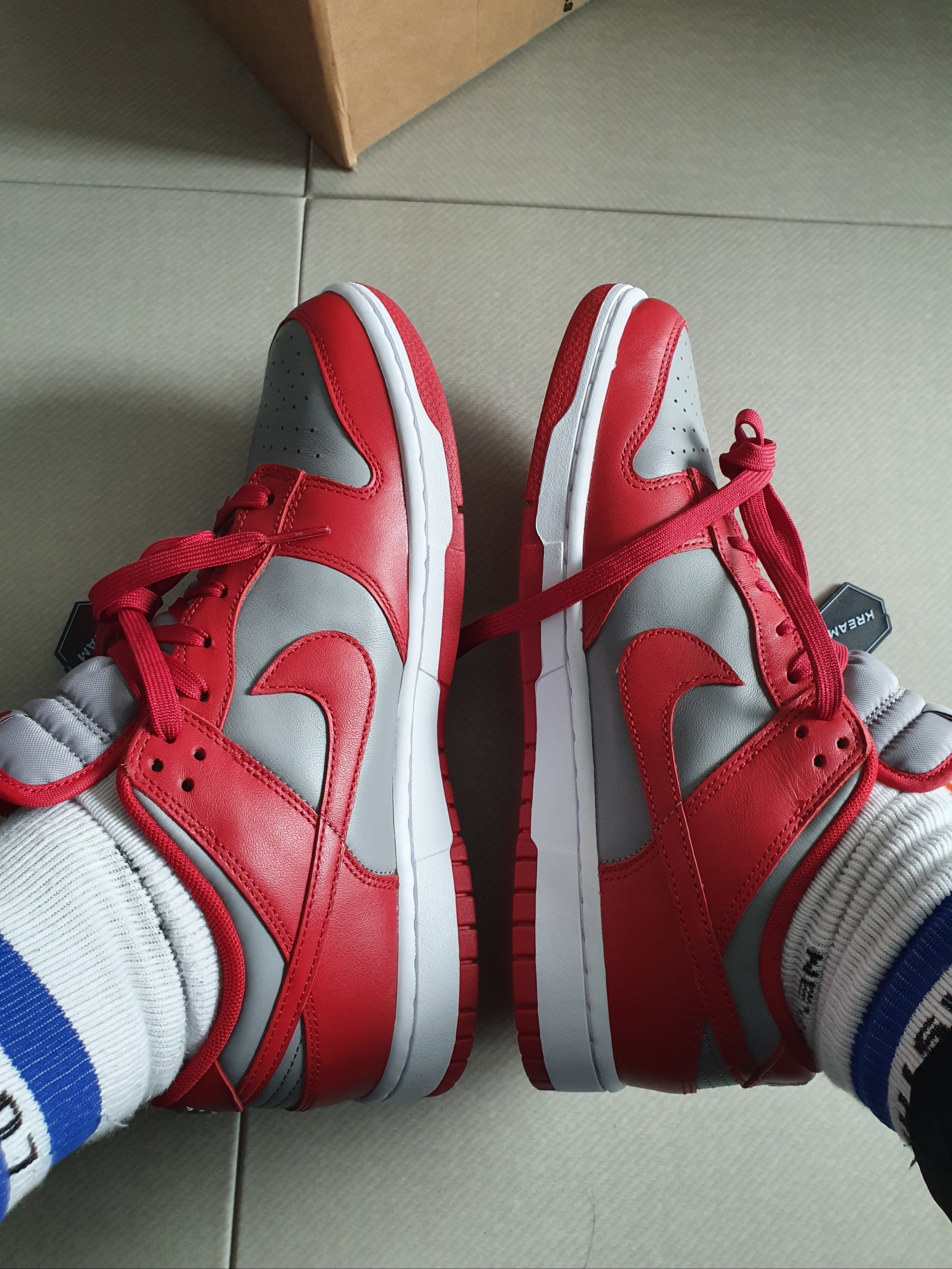 Nike Dunk Low Retro Medium Grey 착용 스타일